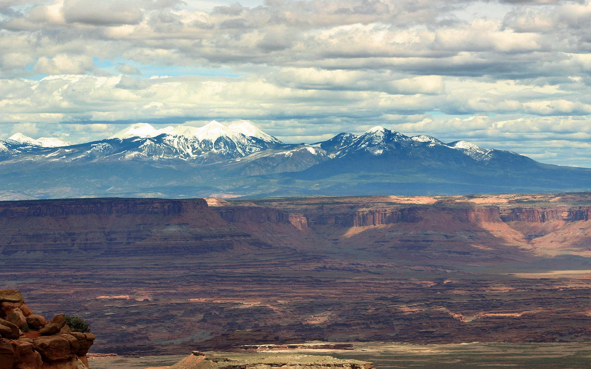 Обои долина каньон горы на рабочий стол