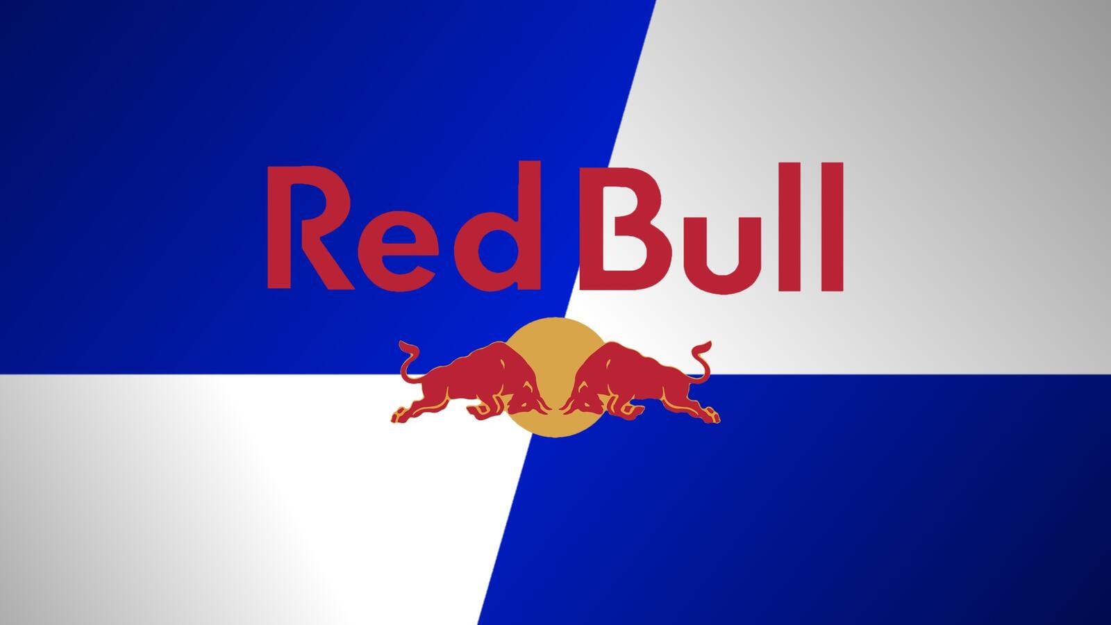 Wallpapers redbull brand logo on the desktop