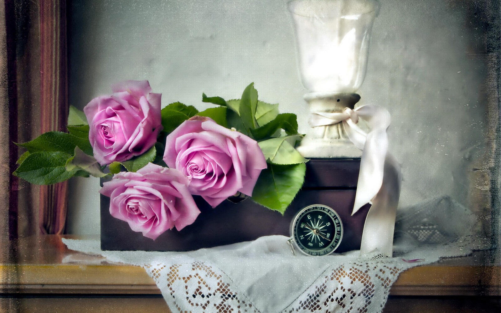 Обои цветы розы подарок на рабочий стол