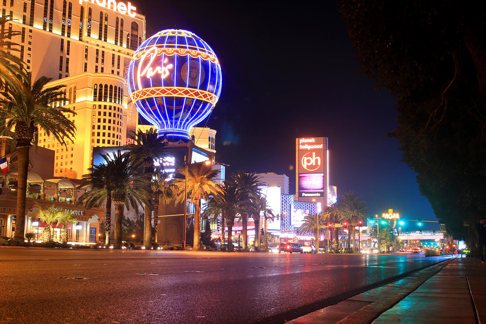 Обои Las Vegas Лас-Вегас город на западе США на рабочий стол