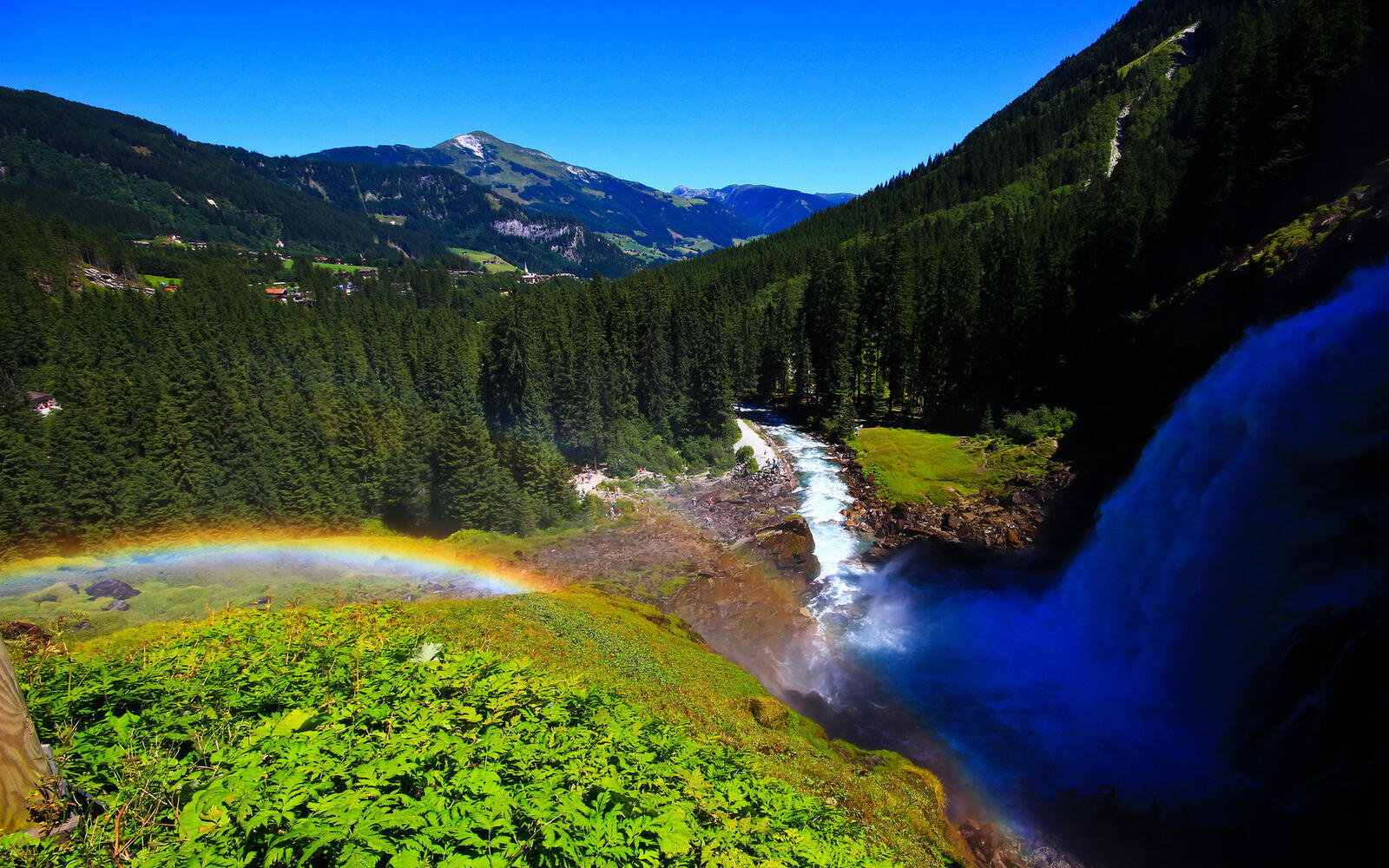 Wallpapers rainbow river landscapes on the desktop