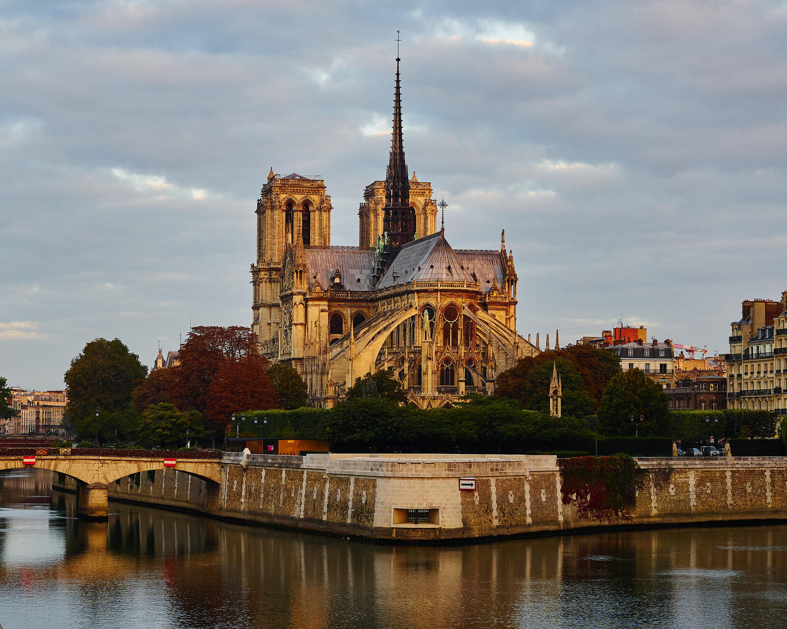 Wallpapers France Notre dame cathedral river on the desktop