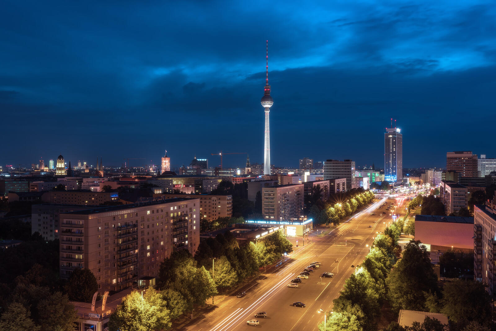 Обои Германия городской пейзаж небо на рабочий стол
