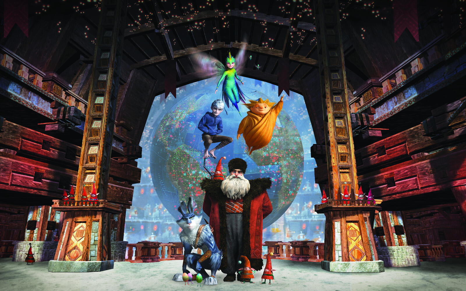 Wallpapers Rise of the guardians cartoon character on the desktop