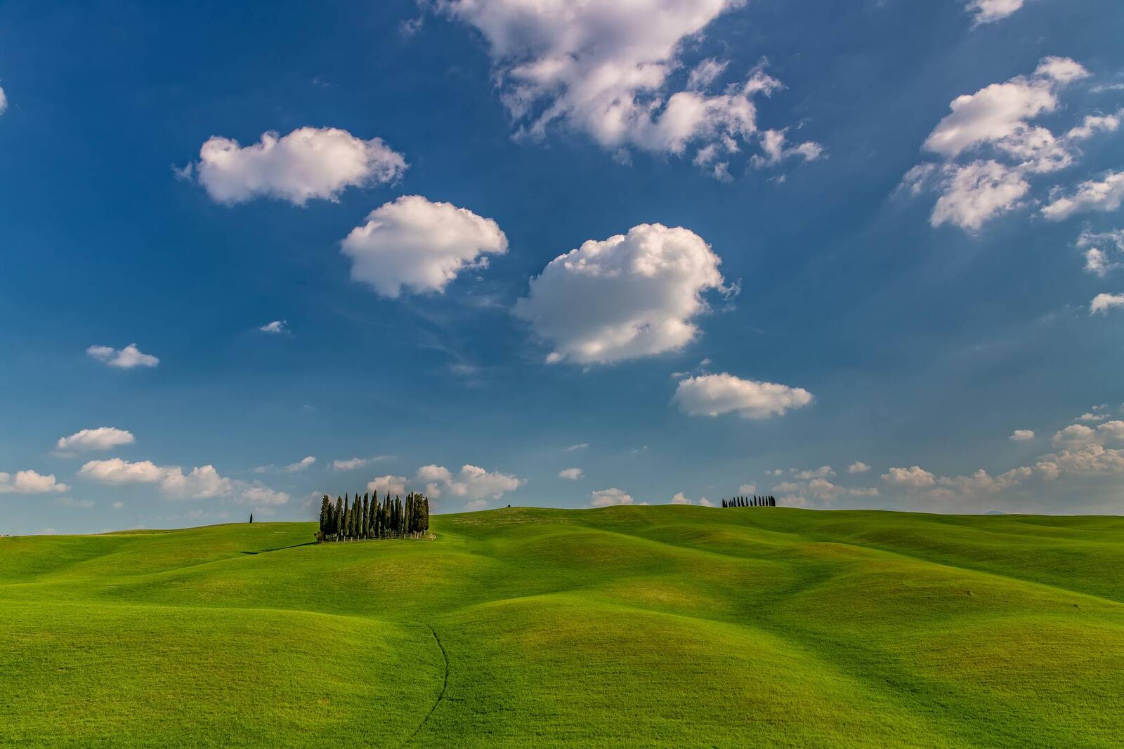 Wallpapers Spring Tuscany Italy on the desktop