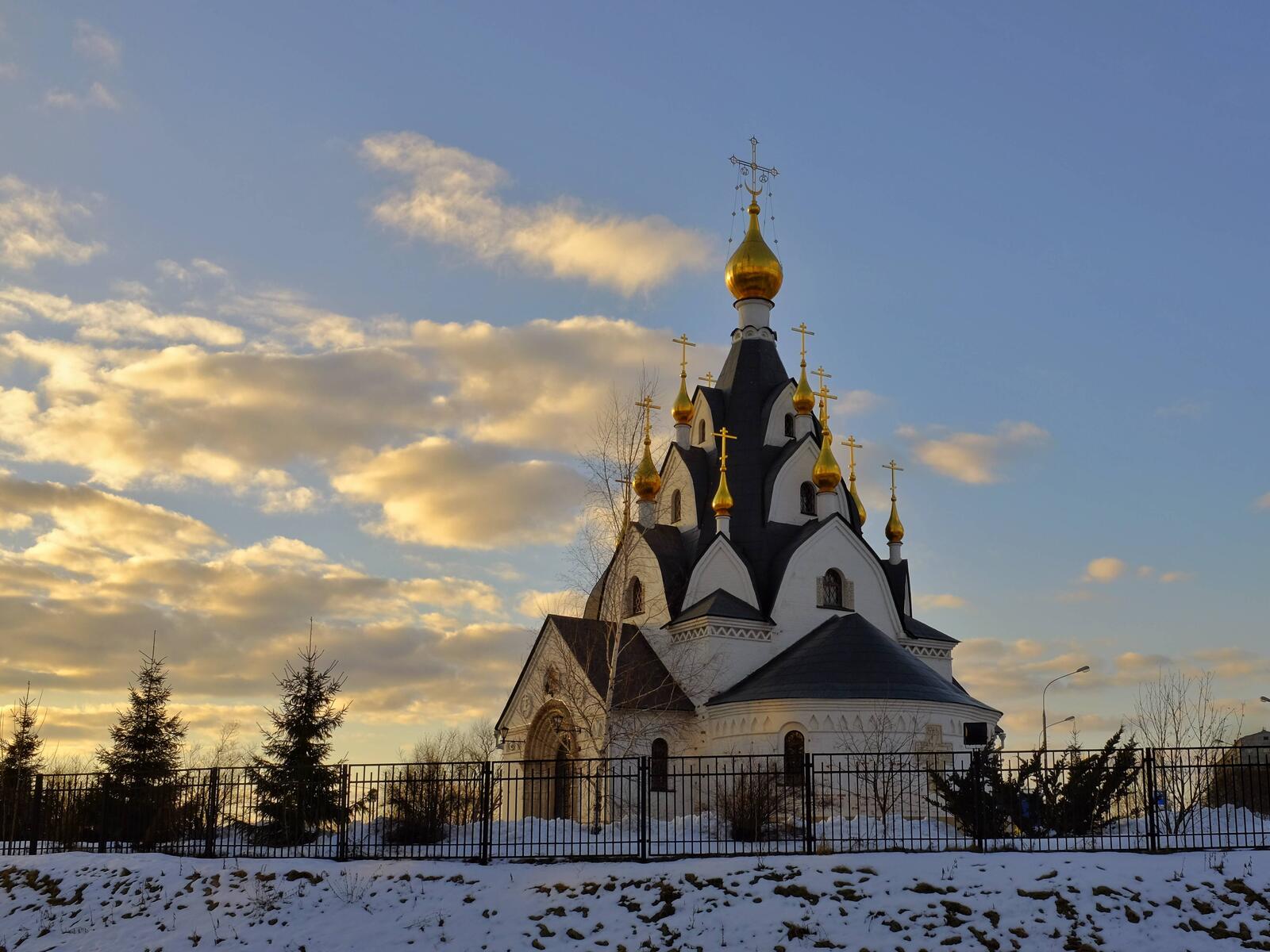 Wallpapers The Church of the icon of the Mother of God Pechatniki Russia on the desktop
