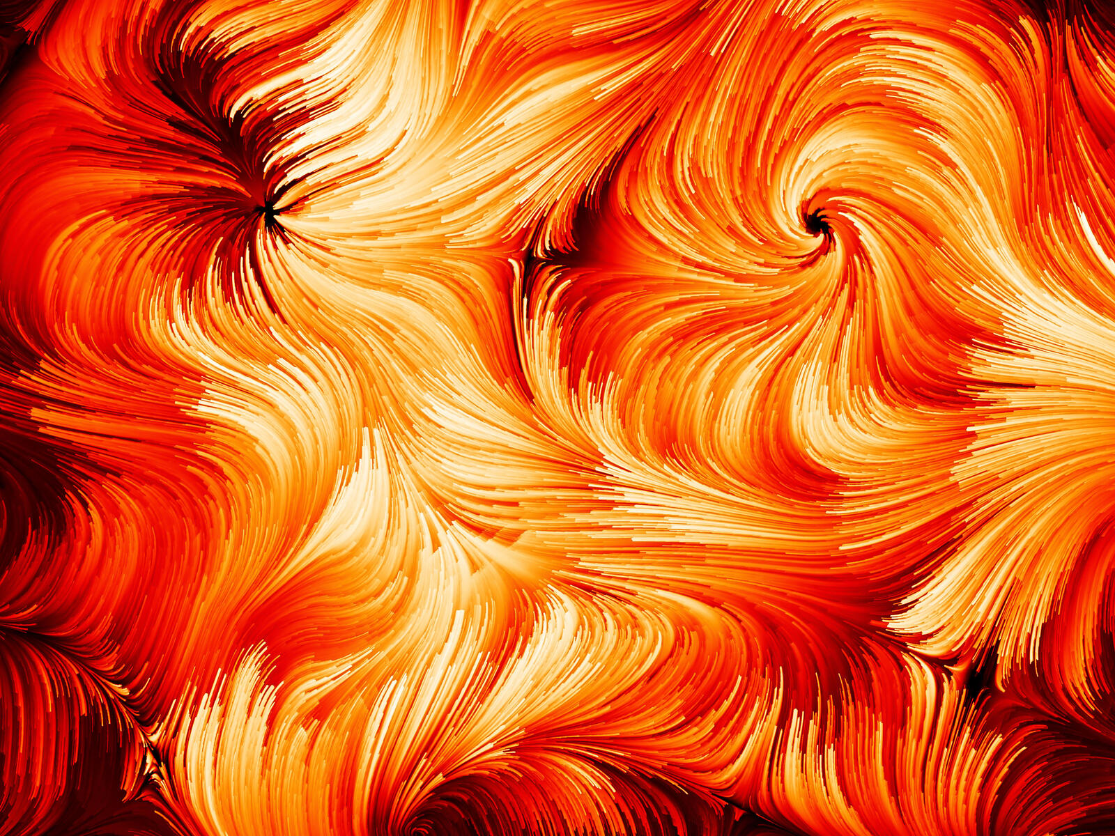 Бесплатное фото Солнечная лава красками