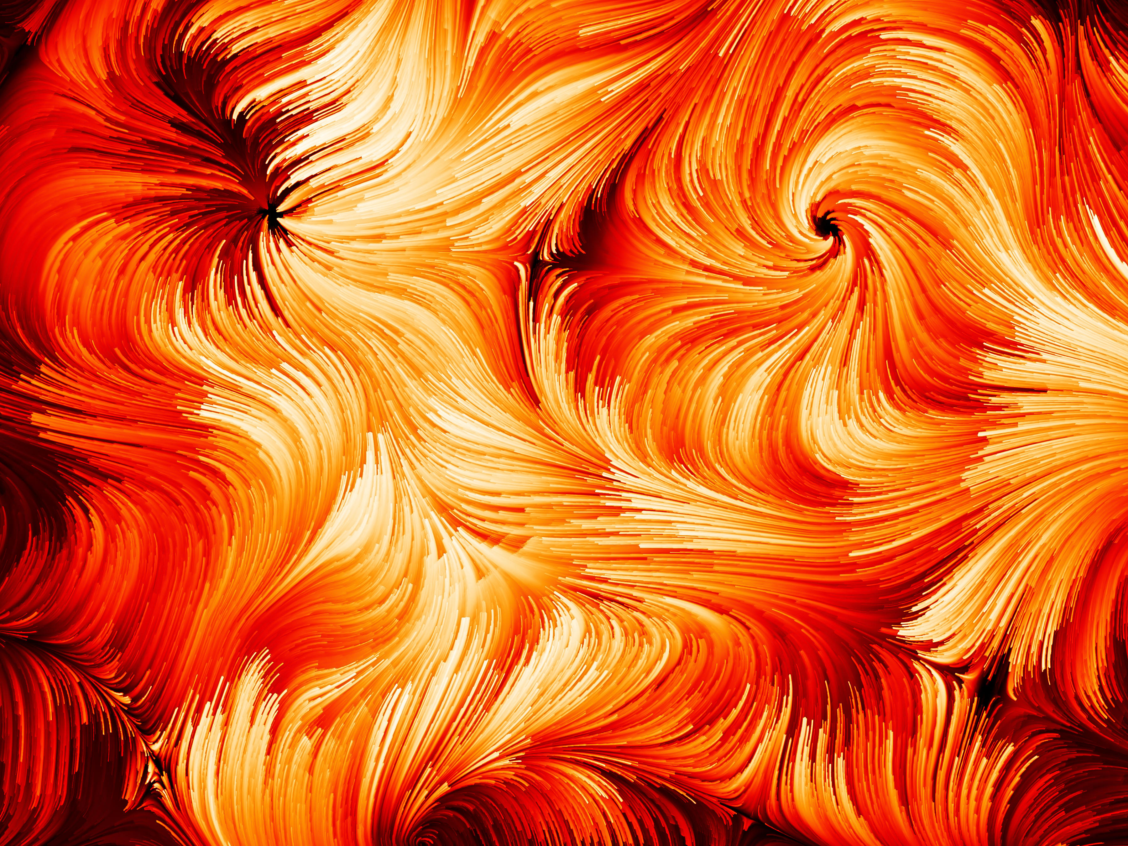 Солнечная лава красками · бесплатное фото