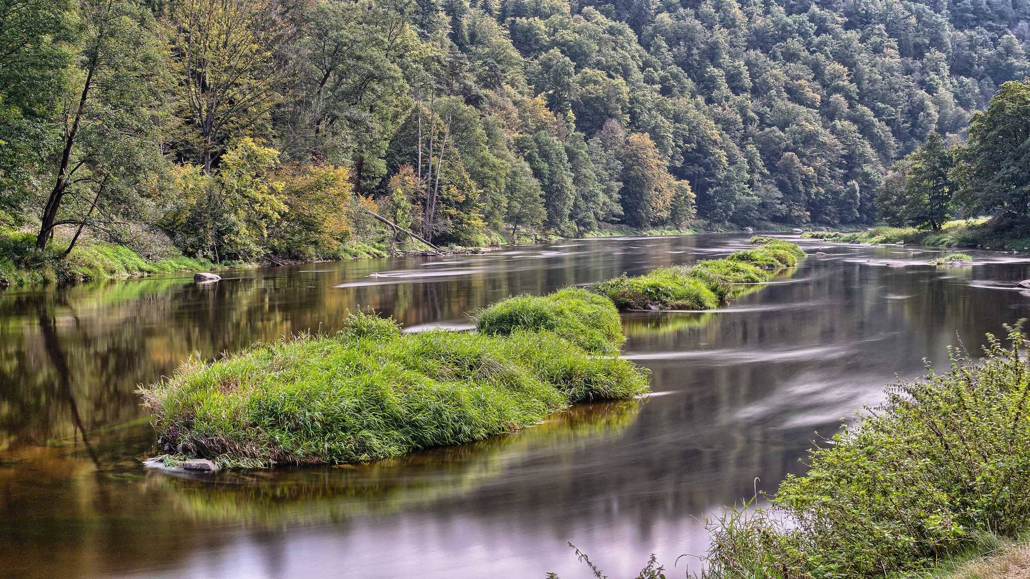 Фото реки Тирбах Бавария