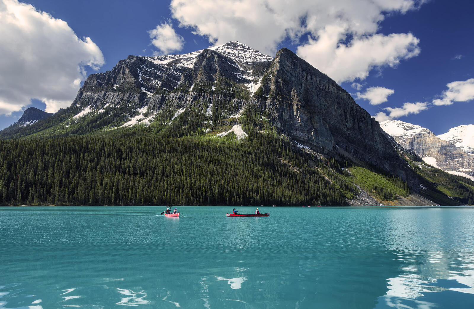 Wallpapers landscapes Alberta summer on the desktop