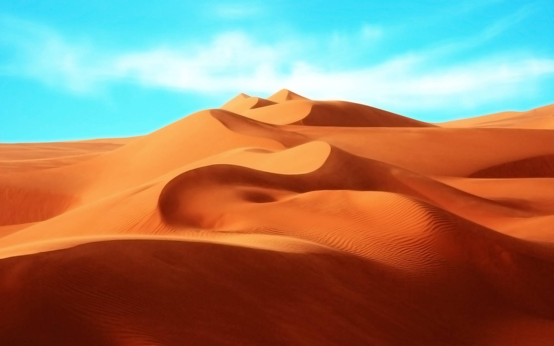 Wallpapers dunes sand sky on the desktop
