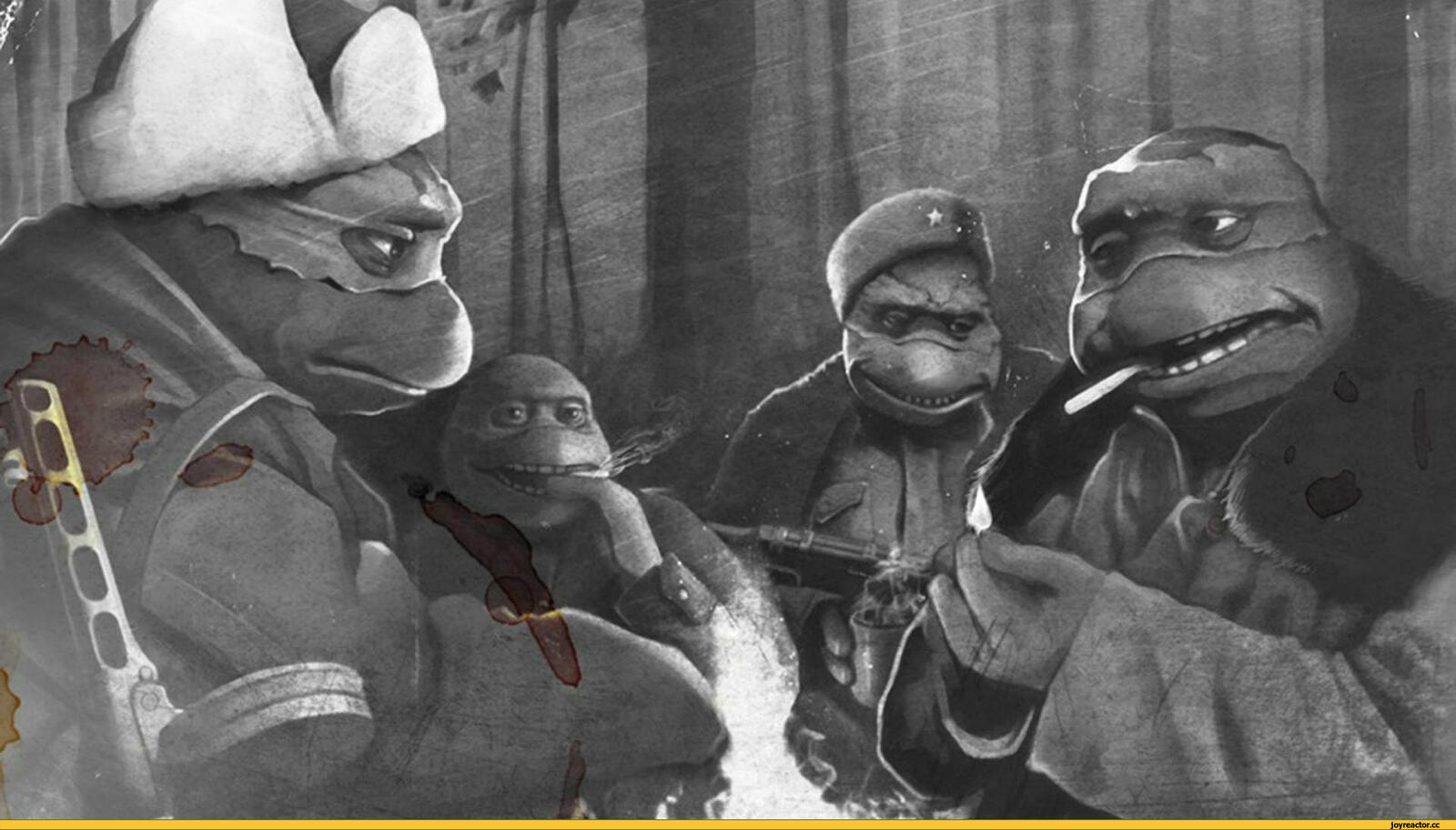 Wallpapers Turtles Ninja 1941 1945 by Russian on the desktop