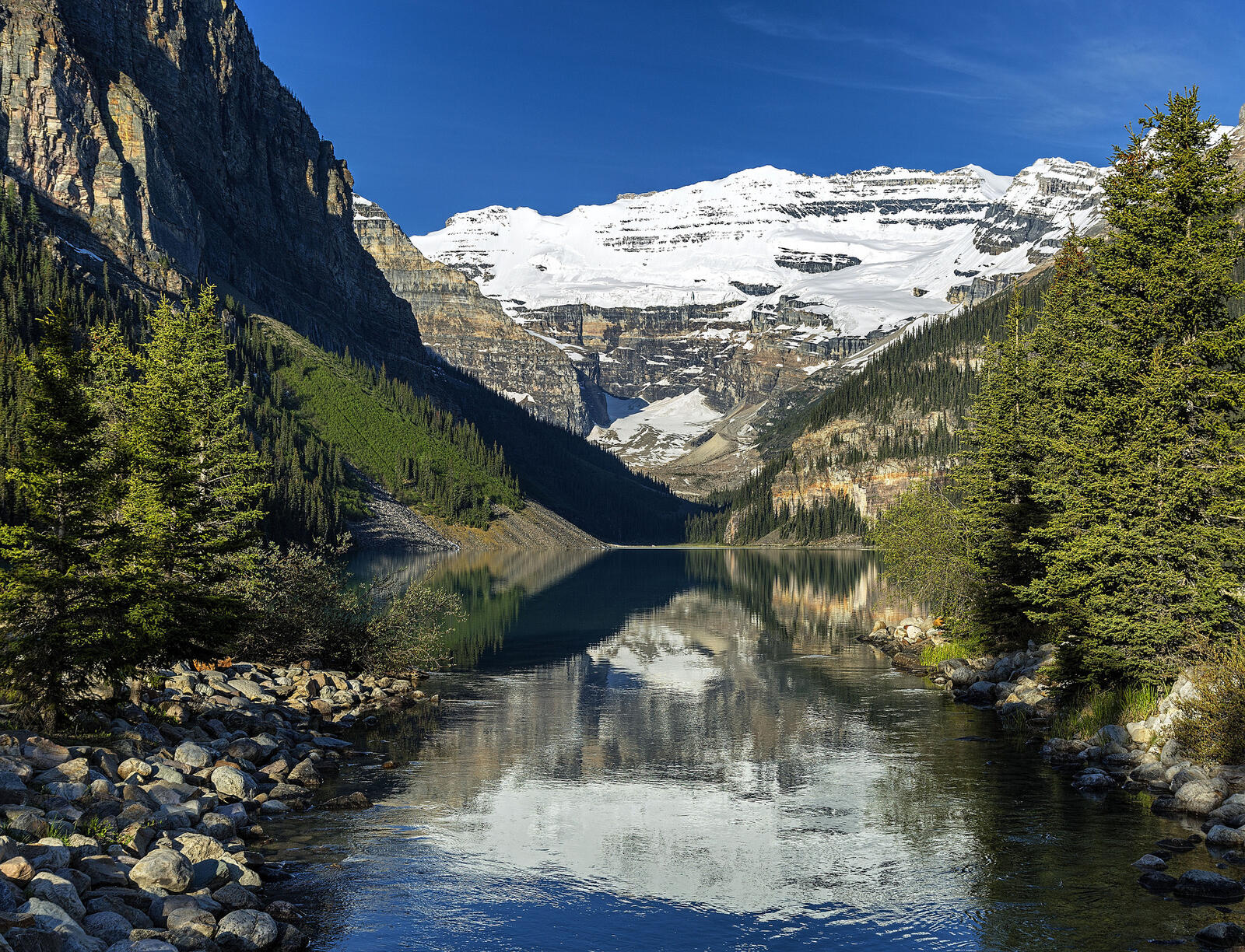 Wallpapers banff national park lake landscapes on the desktop
