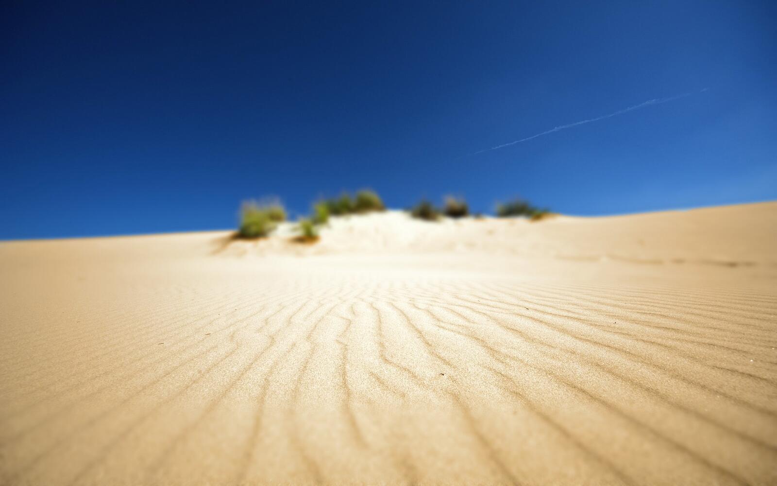 Обои пустыня ресок волны на рабочий стол