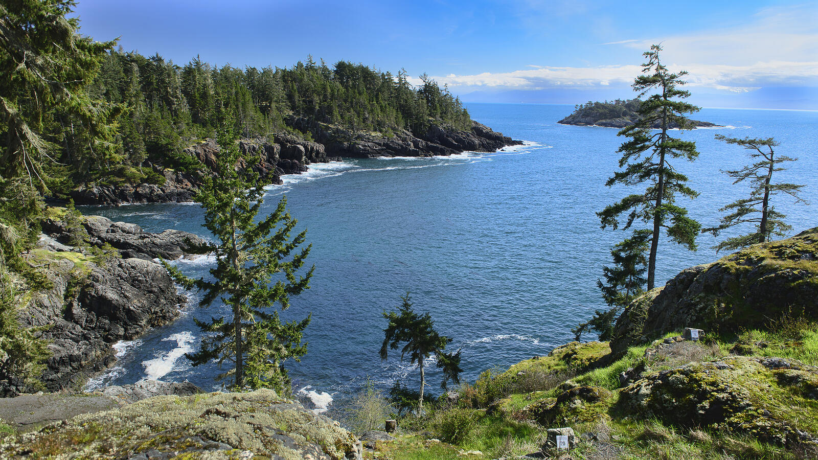Обои Остров Ванкувер Британская Колумбия море на рабочий стол