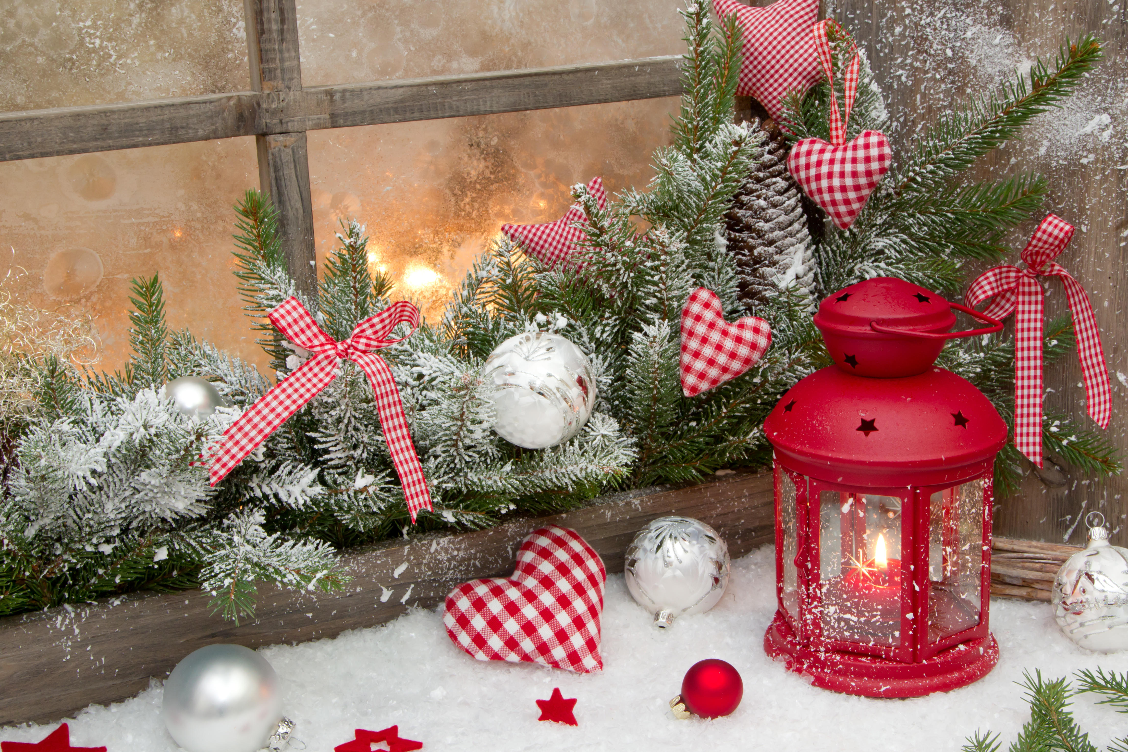 Wallpapers Christmas toys new year lantern on the desktop