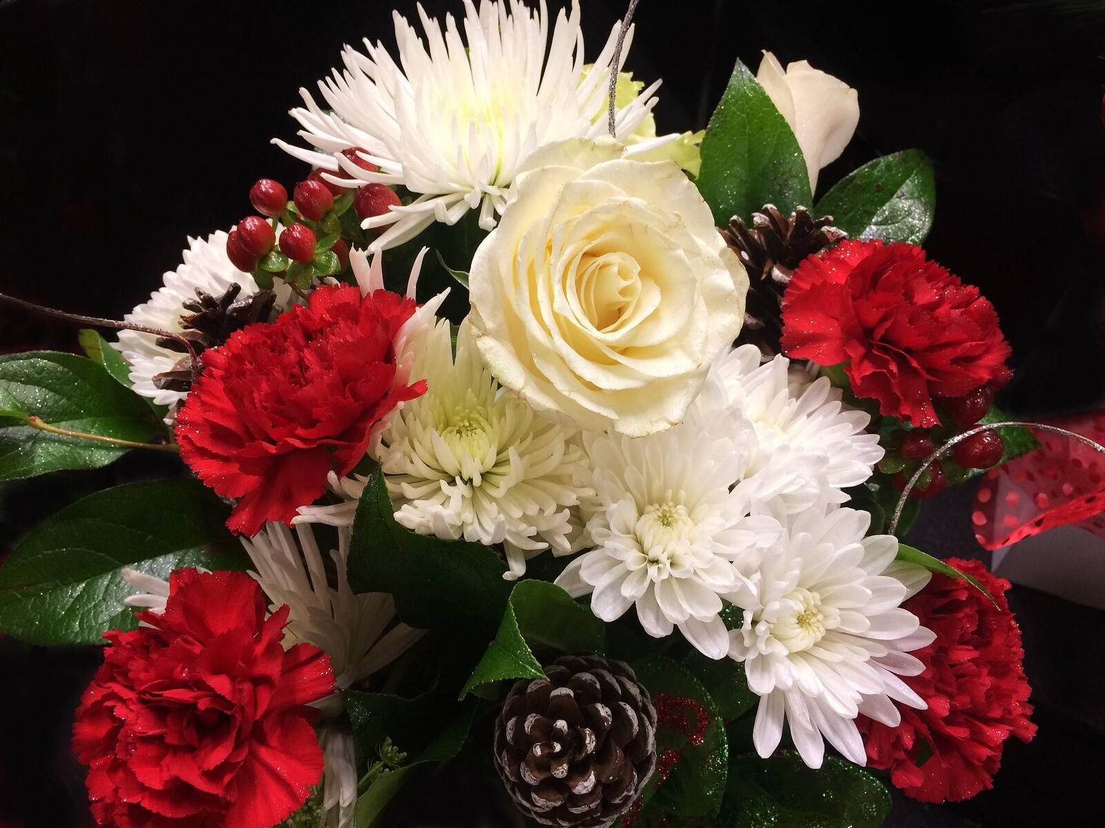 Обои флора цветы красивый букет на рабочий стол