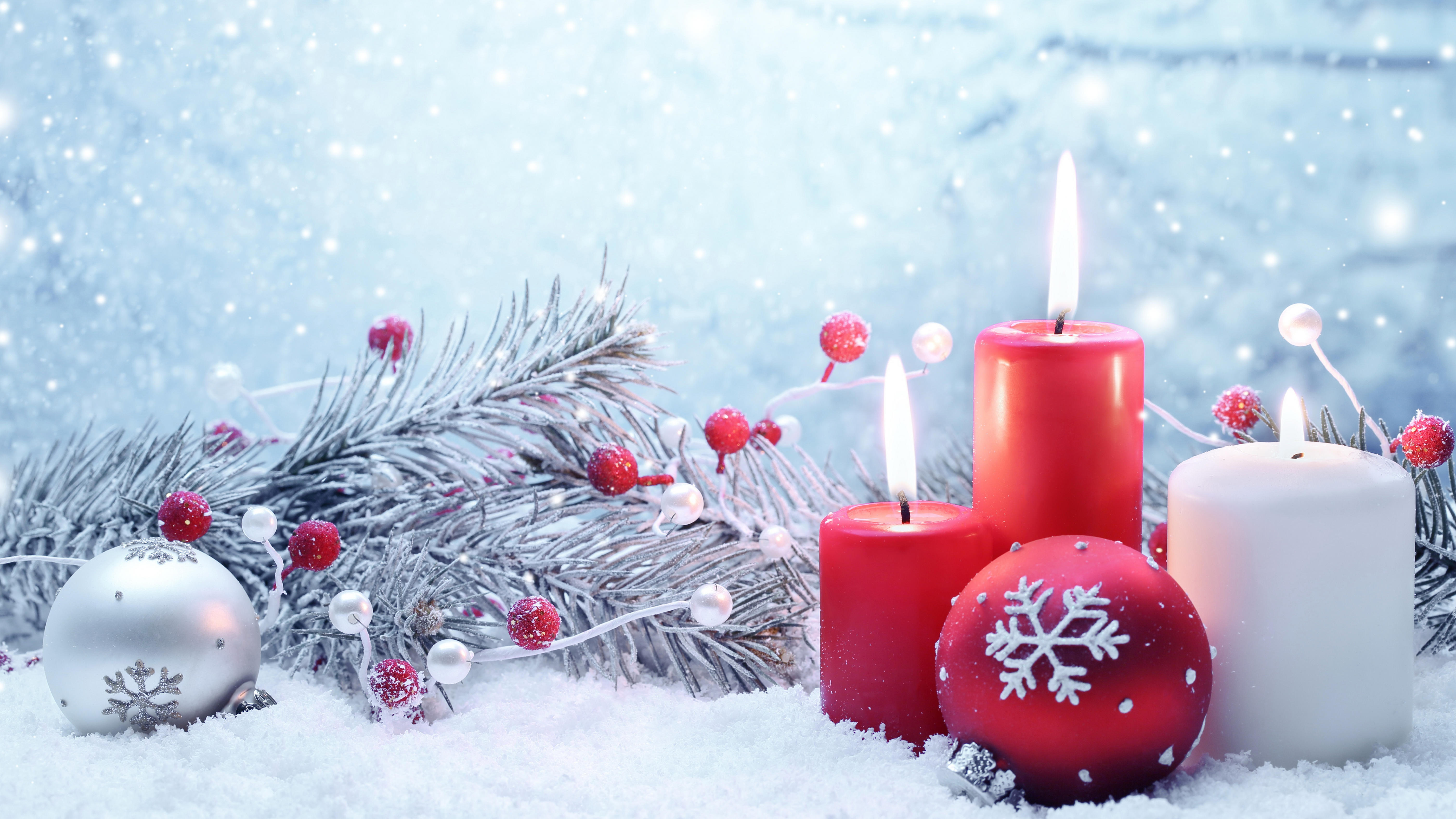 Подарки новый год свеча снег бесплатно