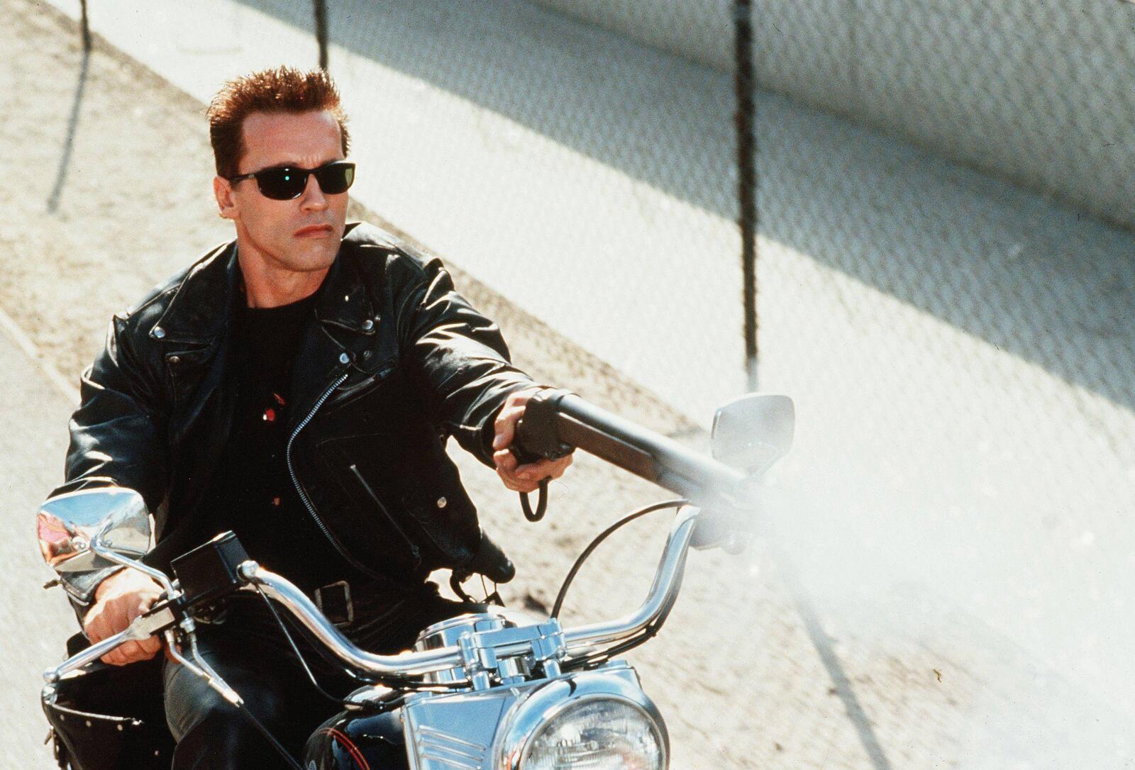 Wallpapers Terminator Schwarzenegger Arnold on the desktop