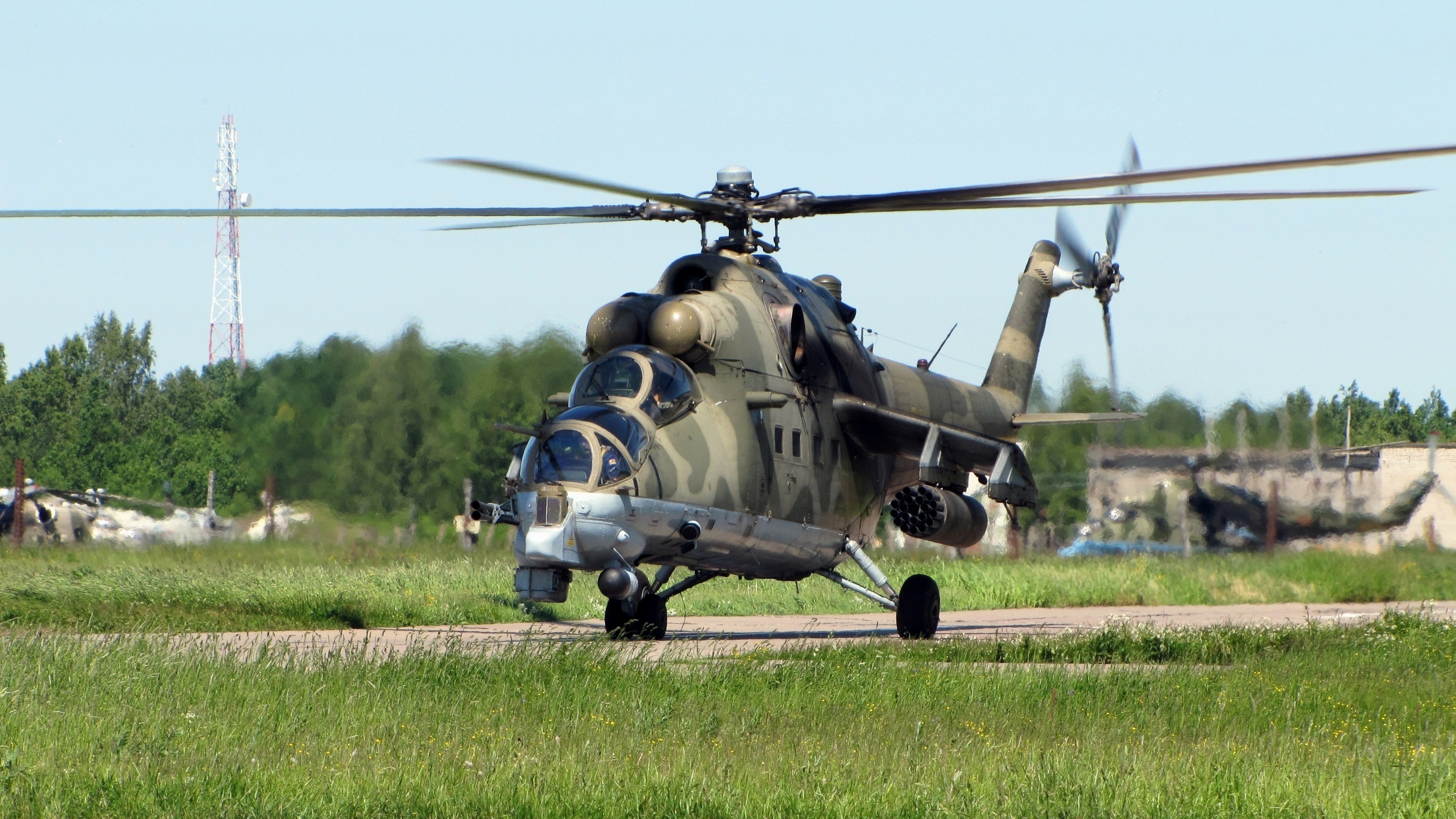 Wallpapers aerodrome helicopter military on the desktop