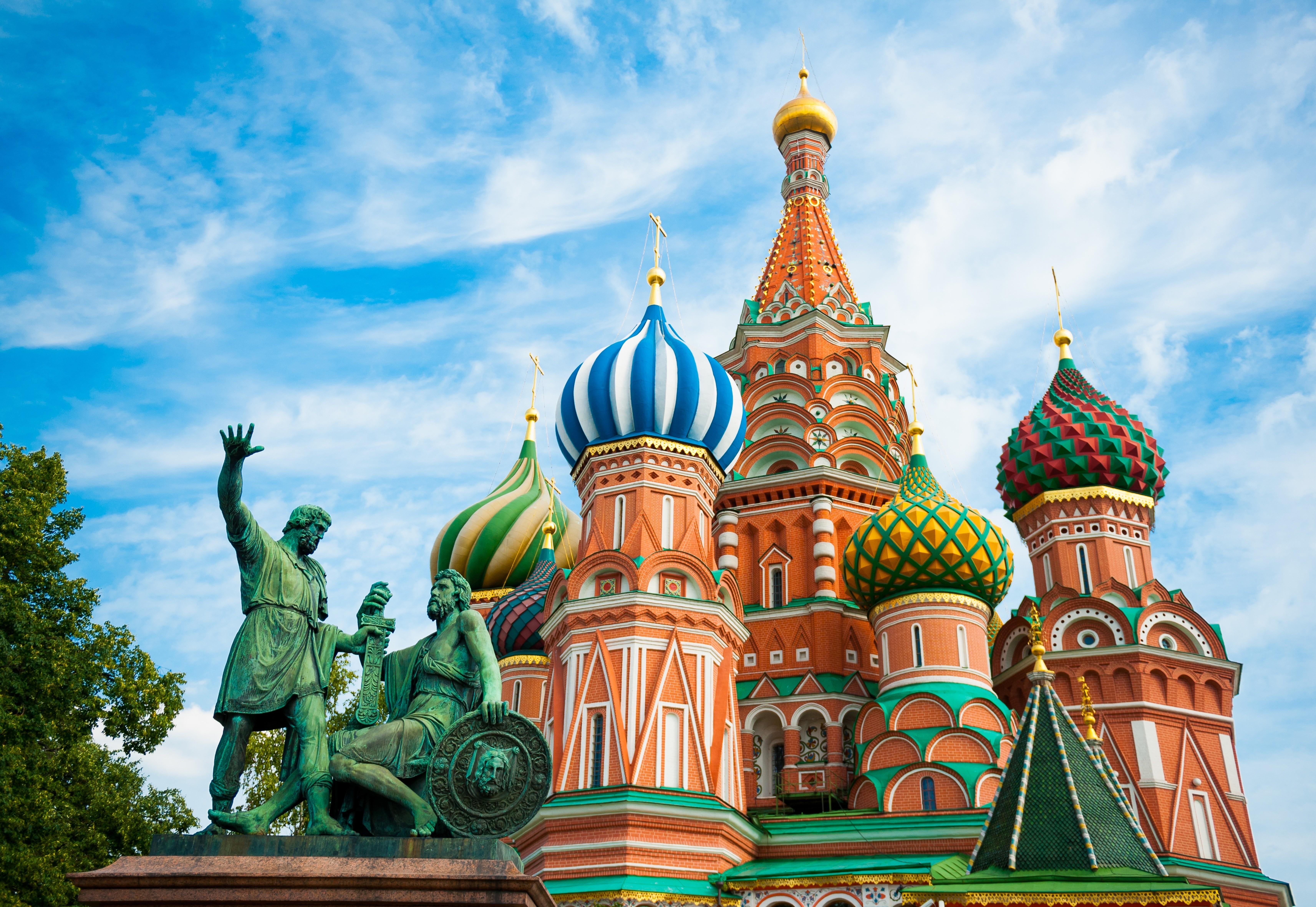 Wallpapers Moscow St Basil s Cathedral Capital on the desktop