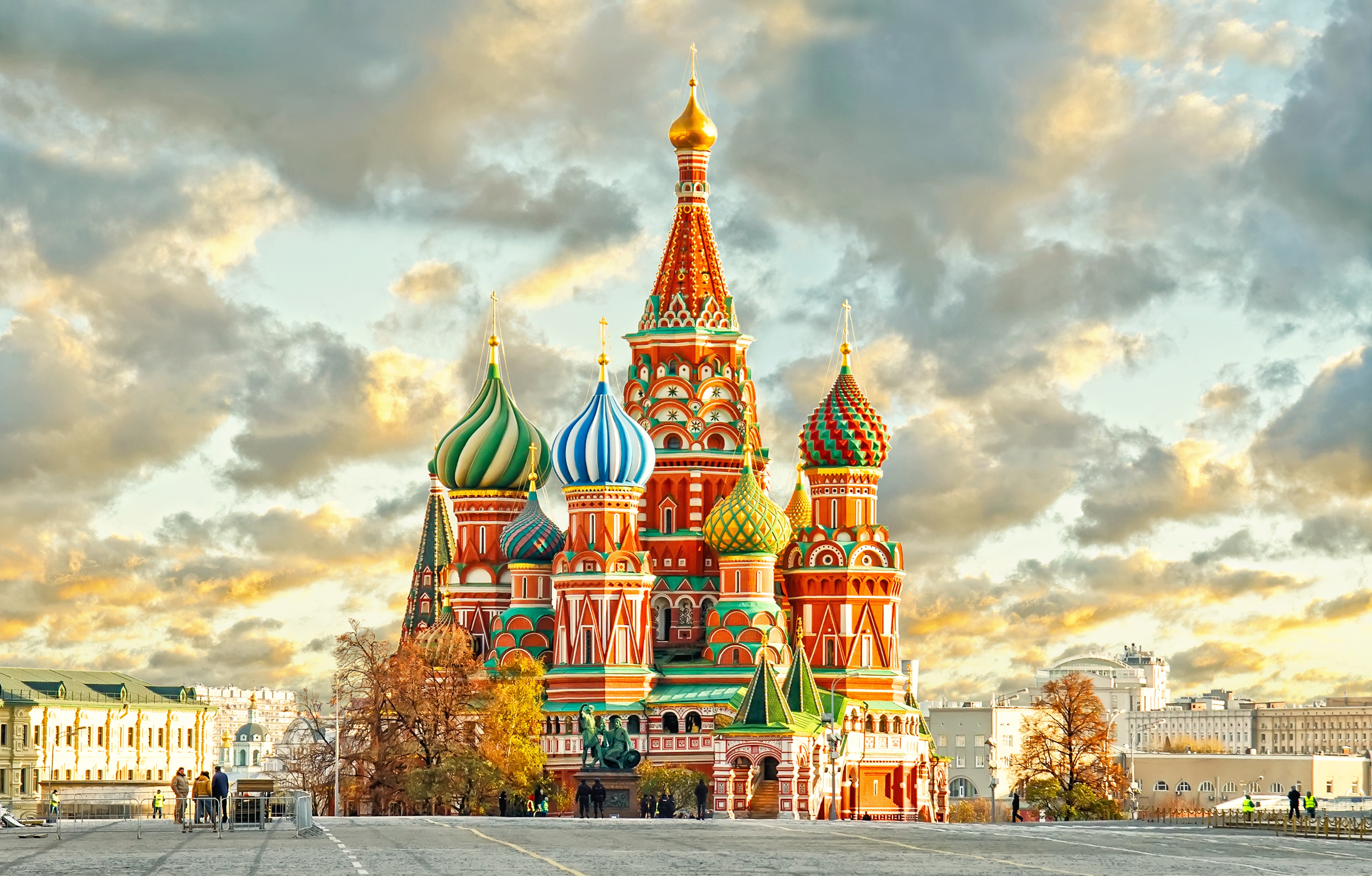 страны архитектура ночь Москва Россия бесплатно