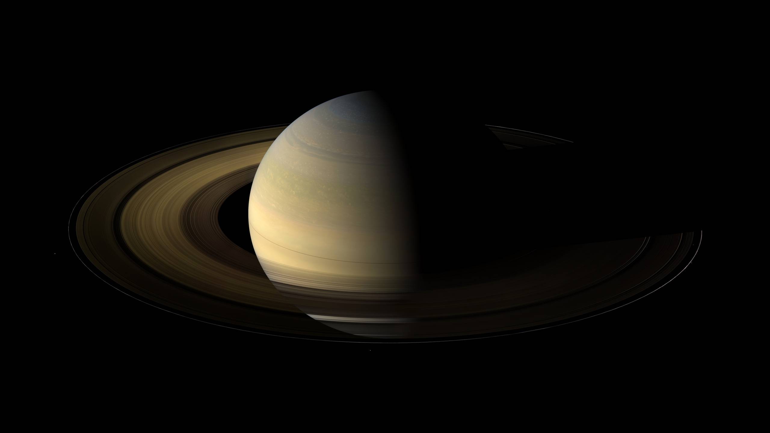 Обои невесомости кольца Сатурн на рабочий стол