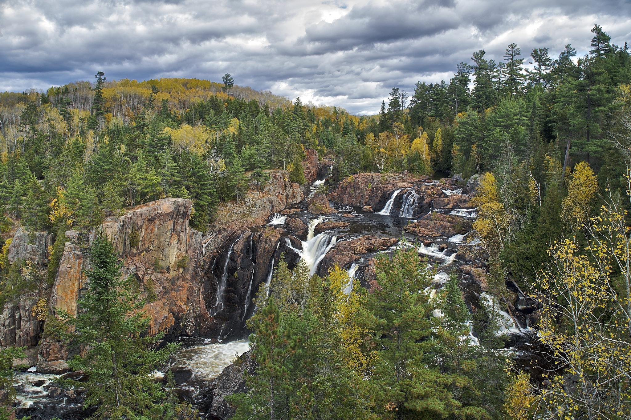 Wallpapers aubrey falls provincial park ontario autumn on the desktop
