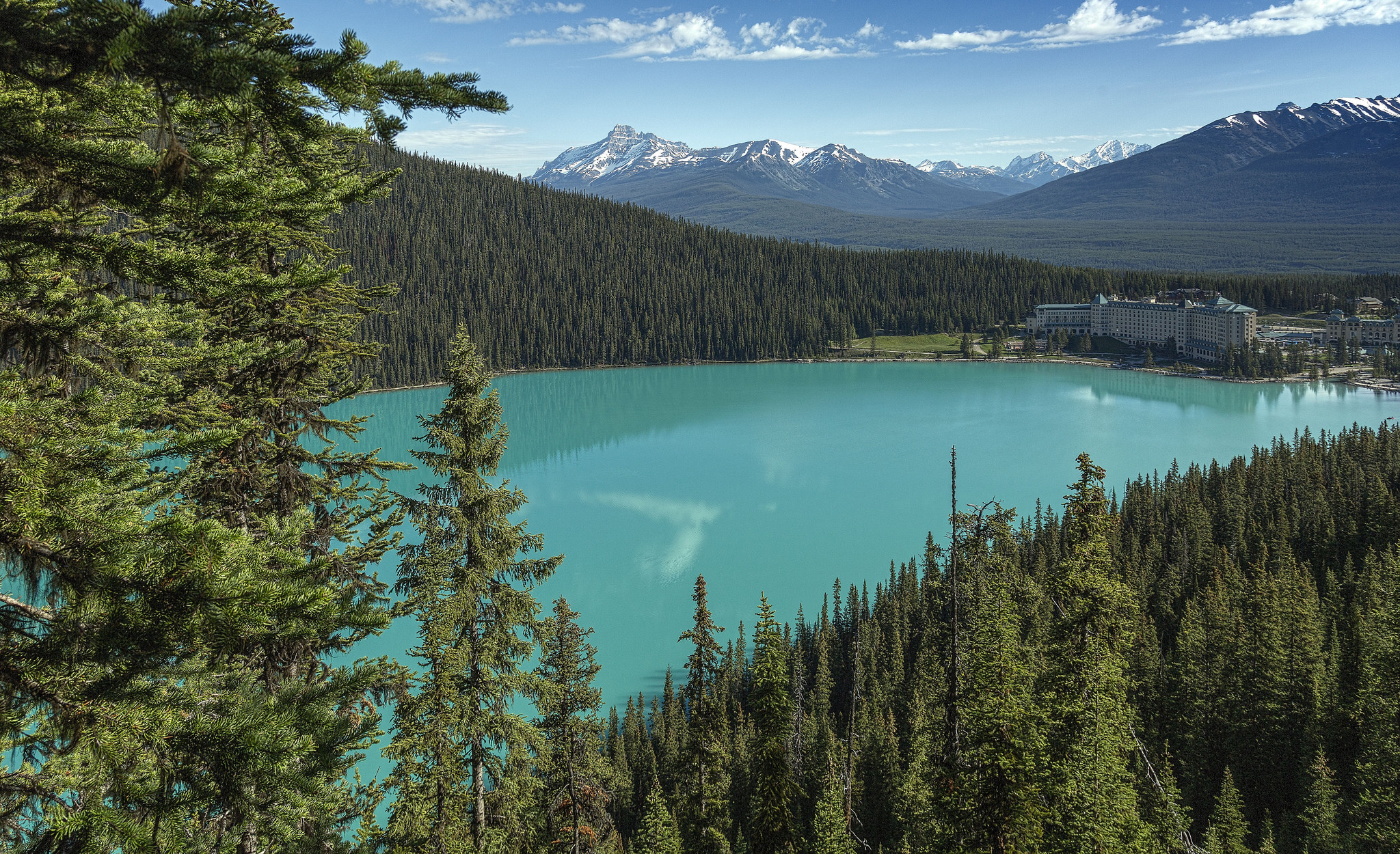 Обои пейзажи голубая вода Канада на рабочий стол