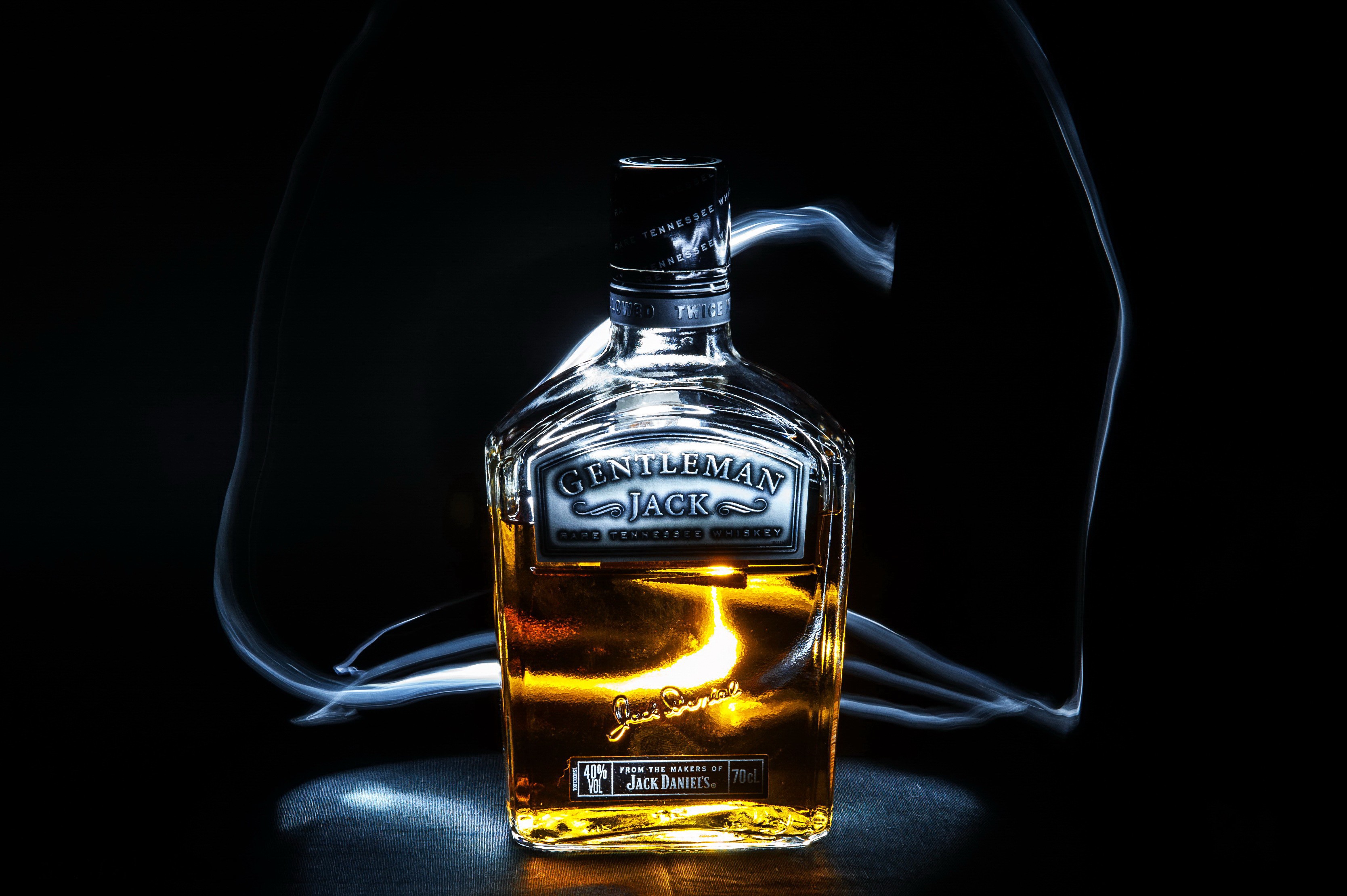 Wallpapers Whiskey Jack Daniels Bottle beverage on the desktop