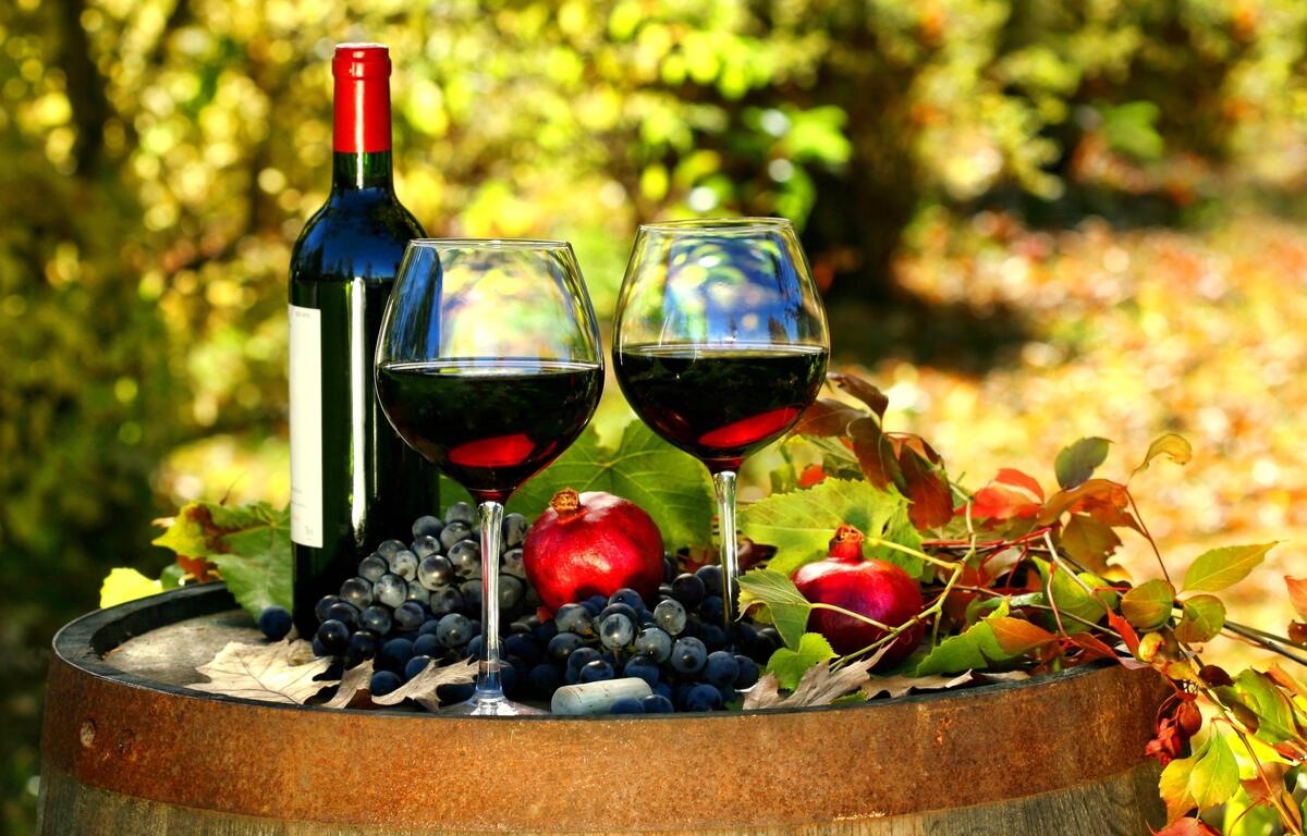 Самые красивые фото вино, виноград