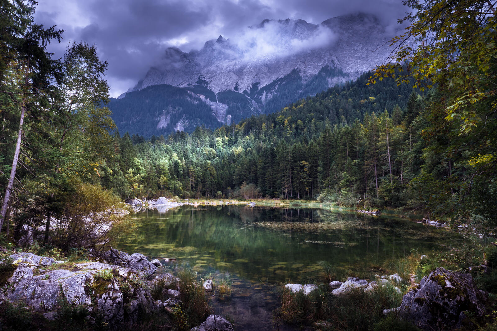 Wallpapers Zugspitze mountain Bavaria Germany on the desktop