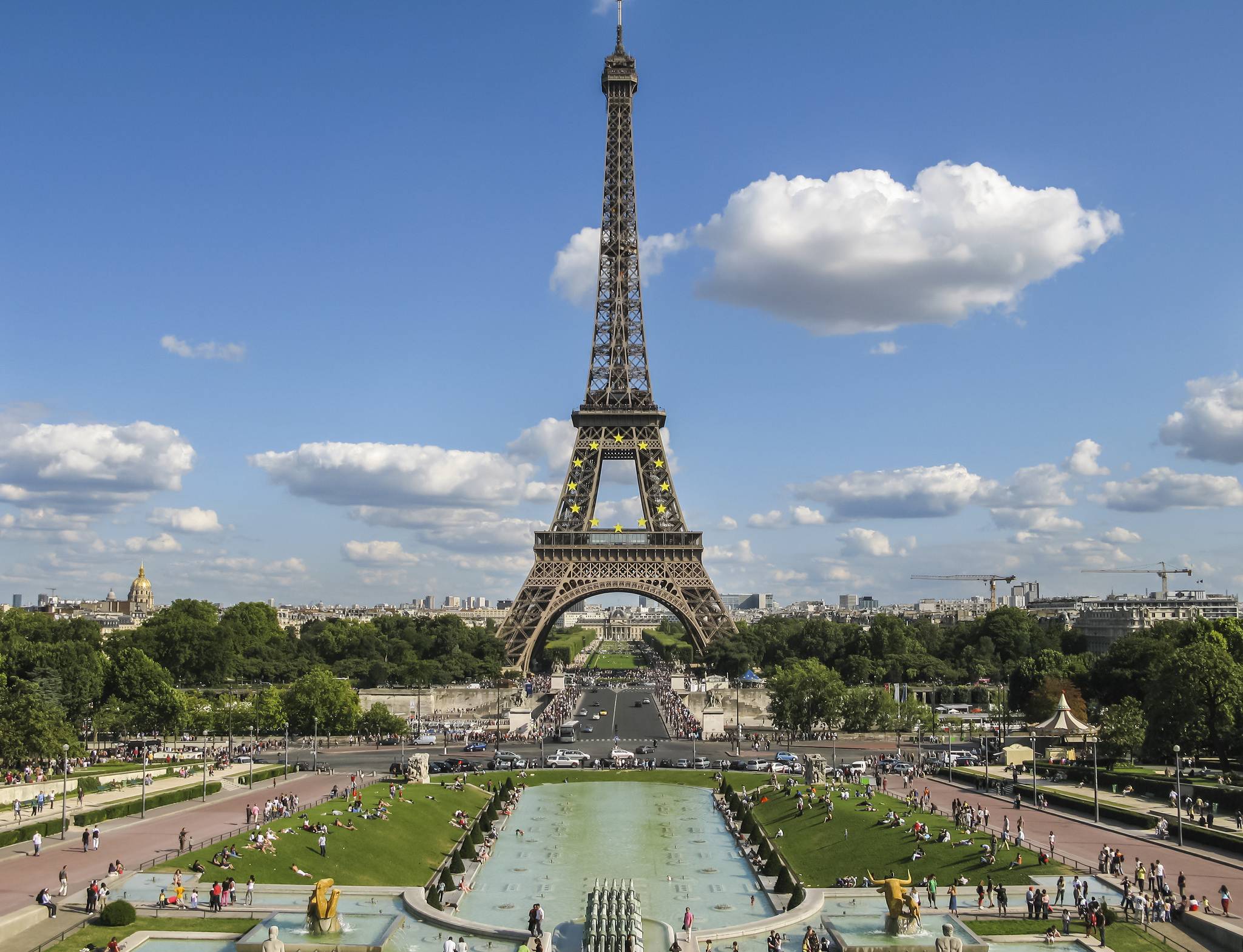 Франция Эйфелева башня фото