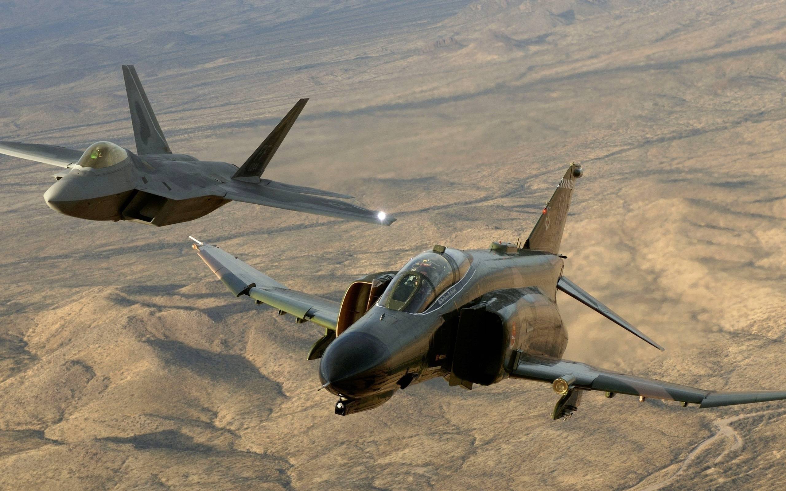Wallpapers US fighters the Raptor aviation on the desktop