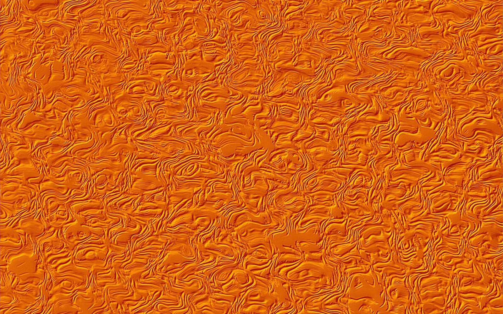桌面上的壁纸表面 橘色 模式