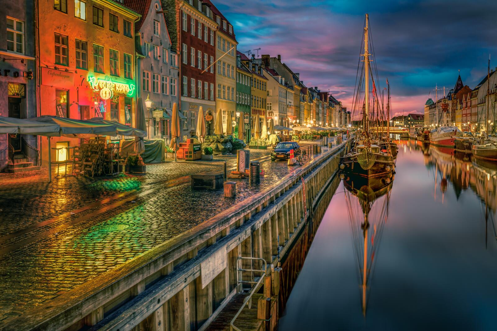 桌面上的壁纸哥本哈根 丹麦 城市