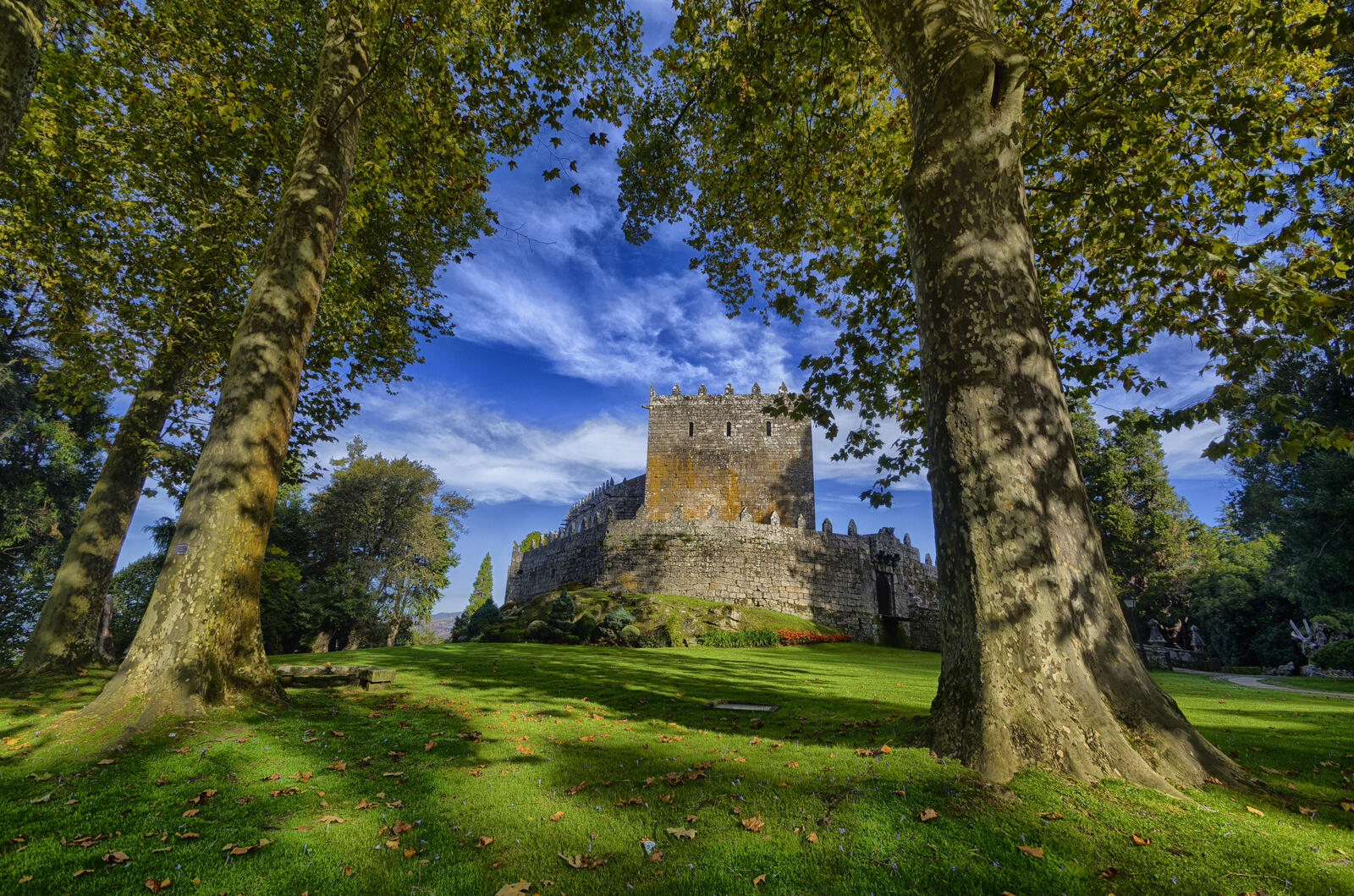 Wallpapers Castle Of Soutomaior Galicia Spain on the desktop