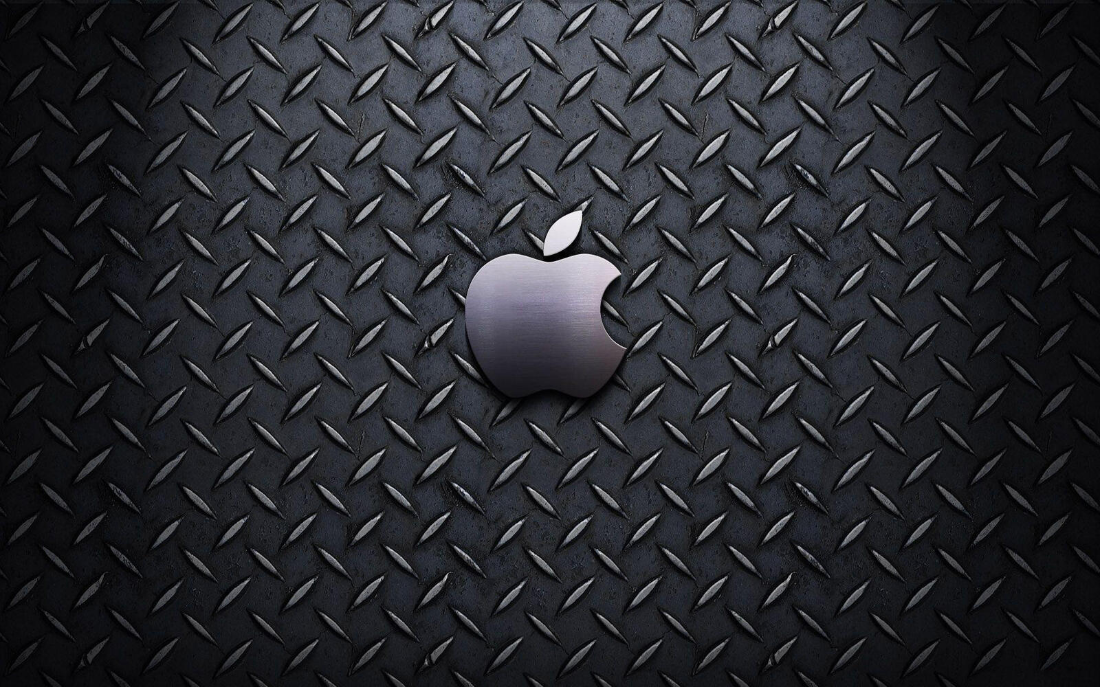 Wallpapers emblem splash apple on the desktop