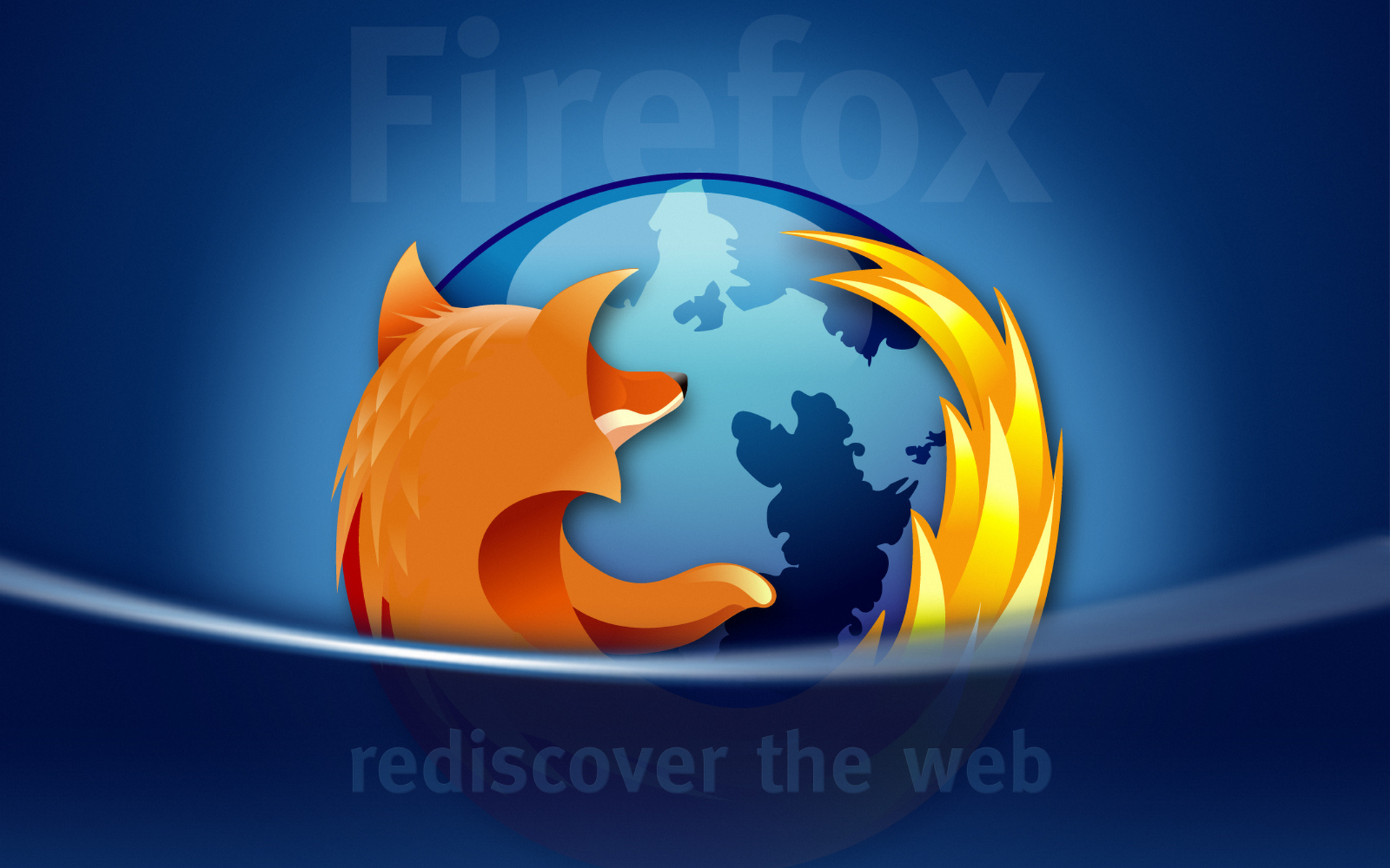 Wallpapers icon emblem firefox on the desktop