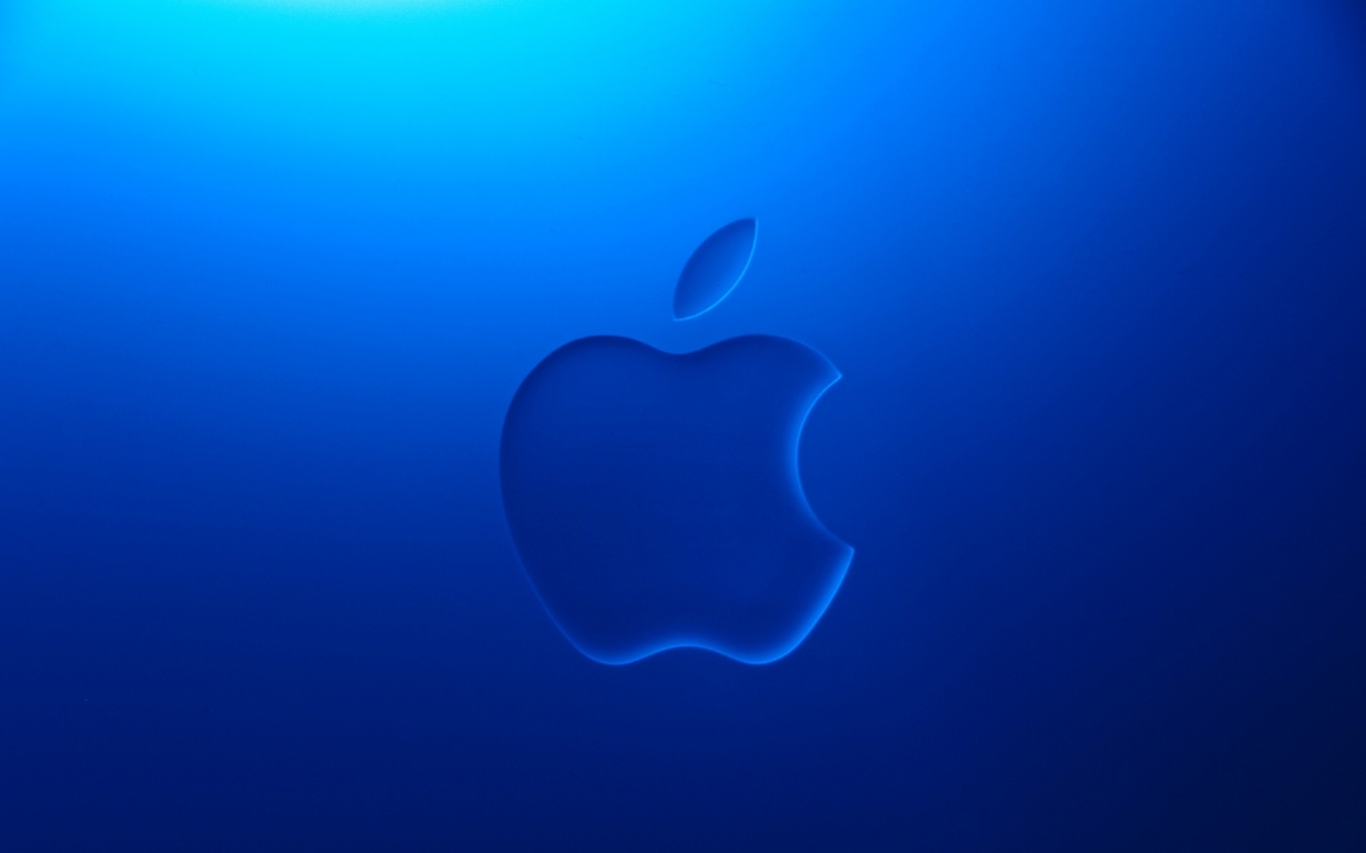 Wallpapers logo emblem apple on the desktop