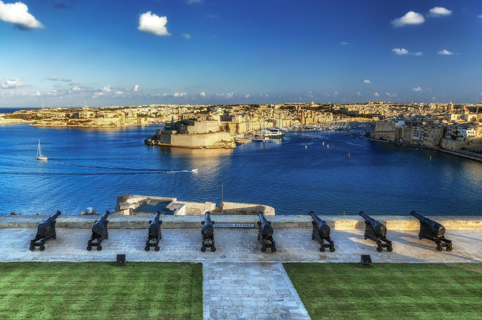 Обои Valetta Malta город на рабочий стол