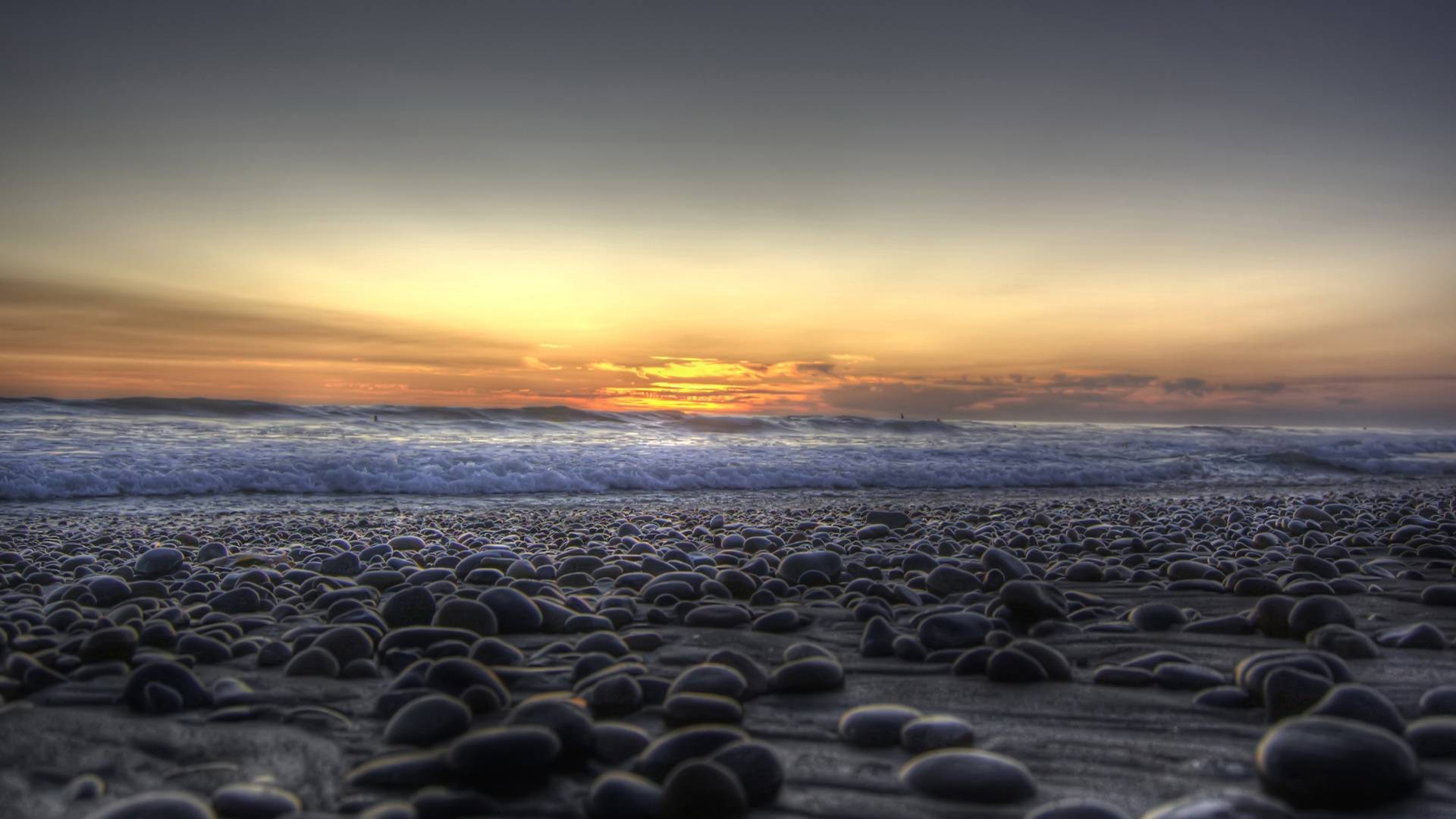 Фото бесплатно закат, Облака, берег