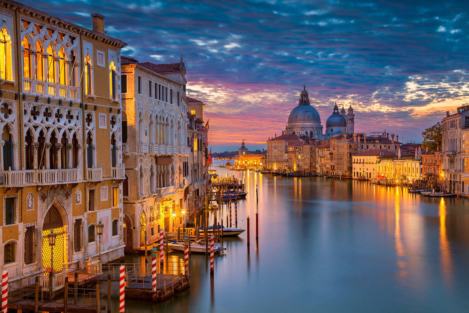 Обои Гранд-канал Венеции река на рабочий стол