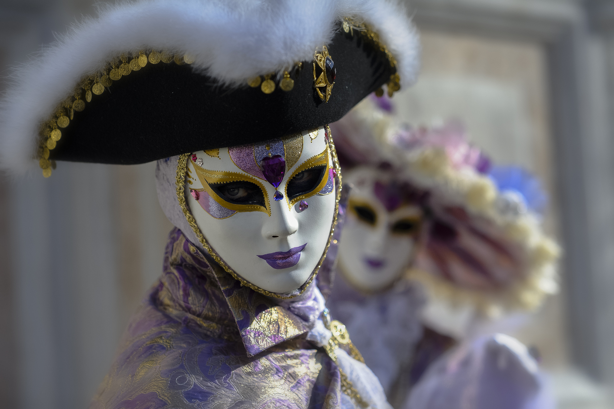 Wallpapers mask Venetian outfit holiday on the desktop