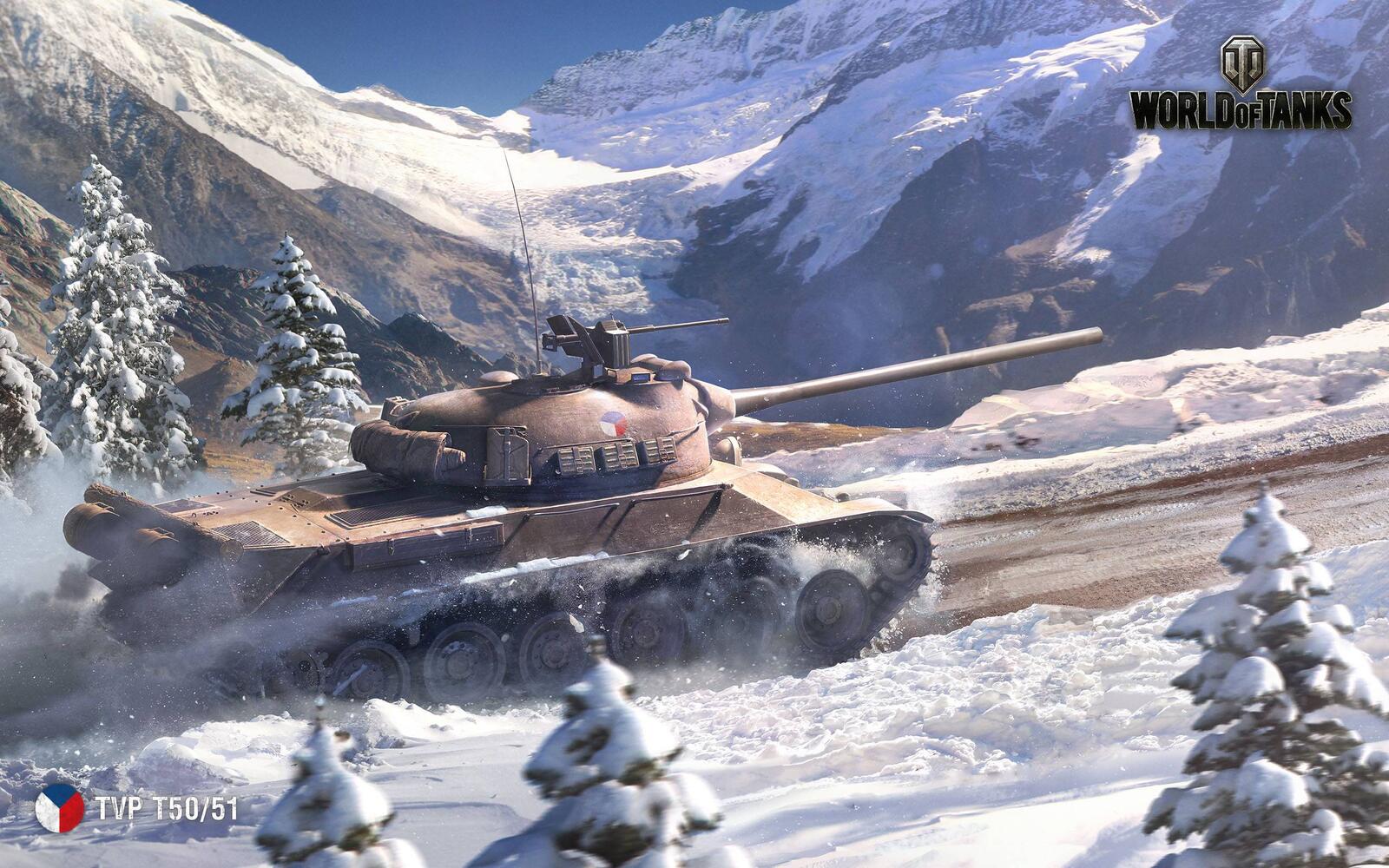 Wallpapers Happy new year world of tanks first-person shooter on the desktop