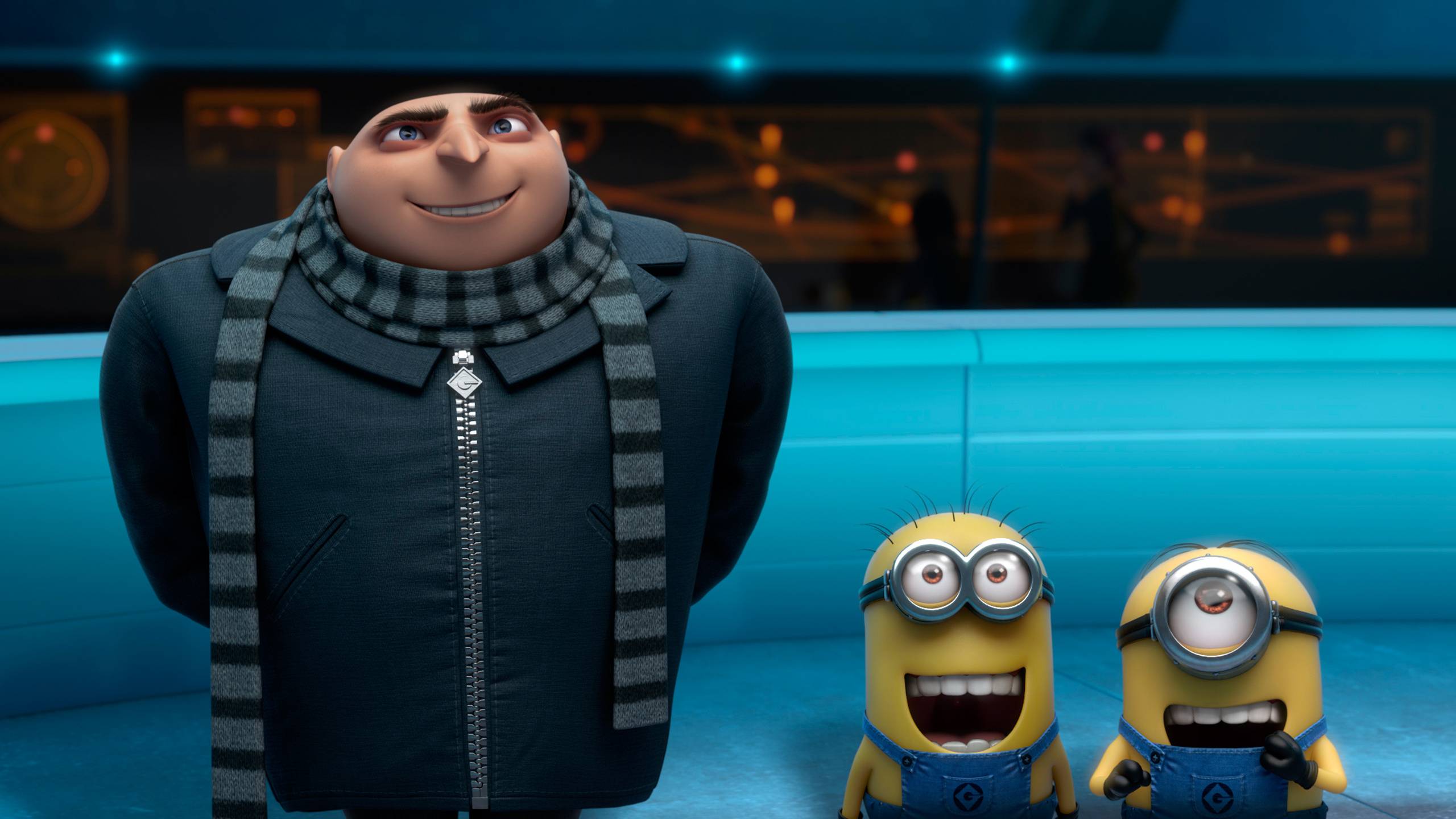 Wallpapers despicable me GRU minions on the desktop