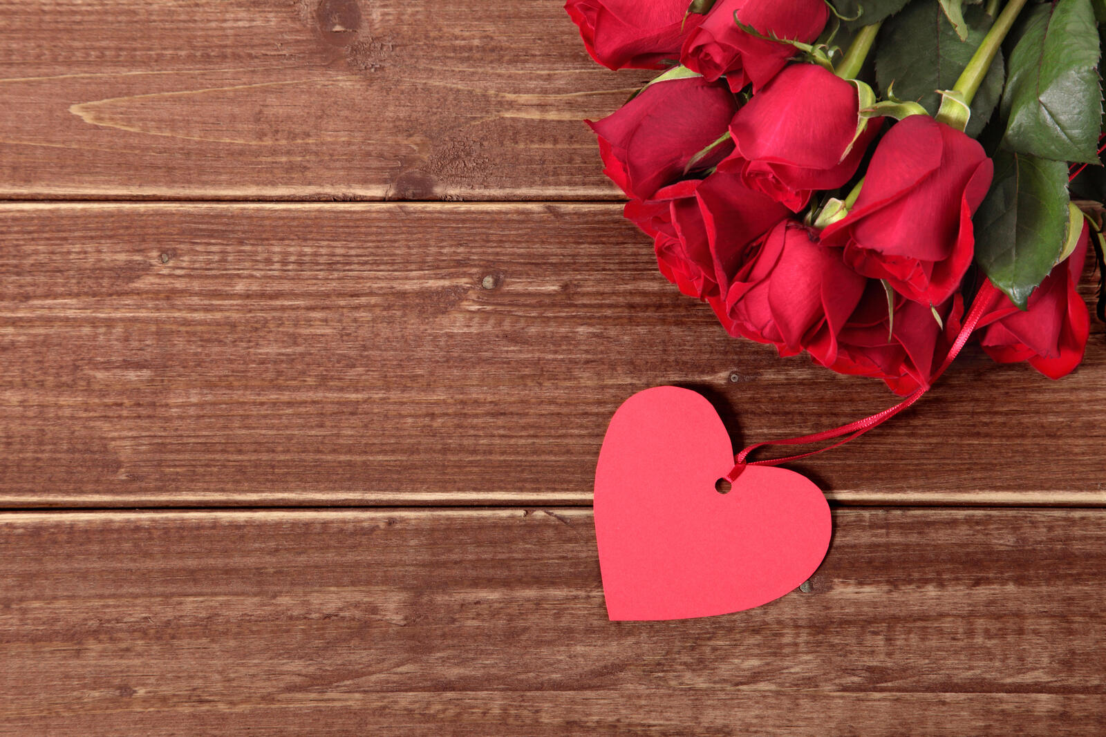 Wallpapers Romantic day roses Valentine on the desktop