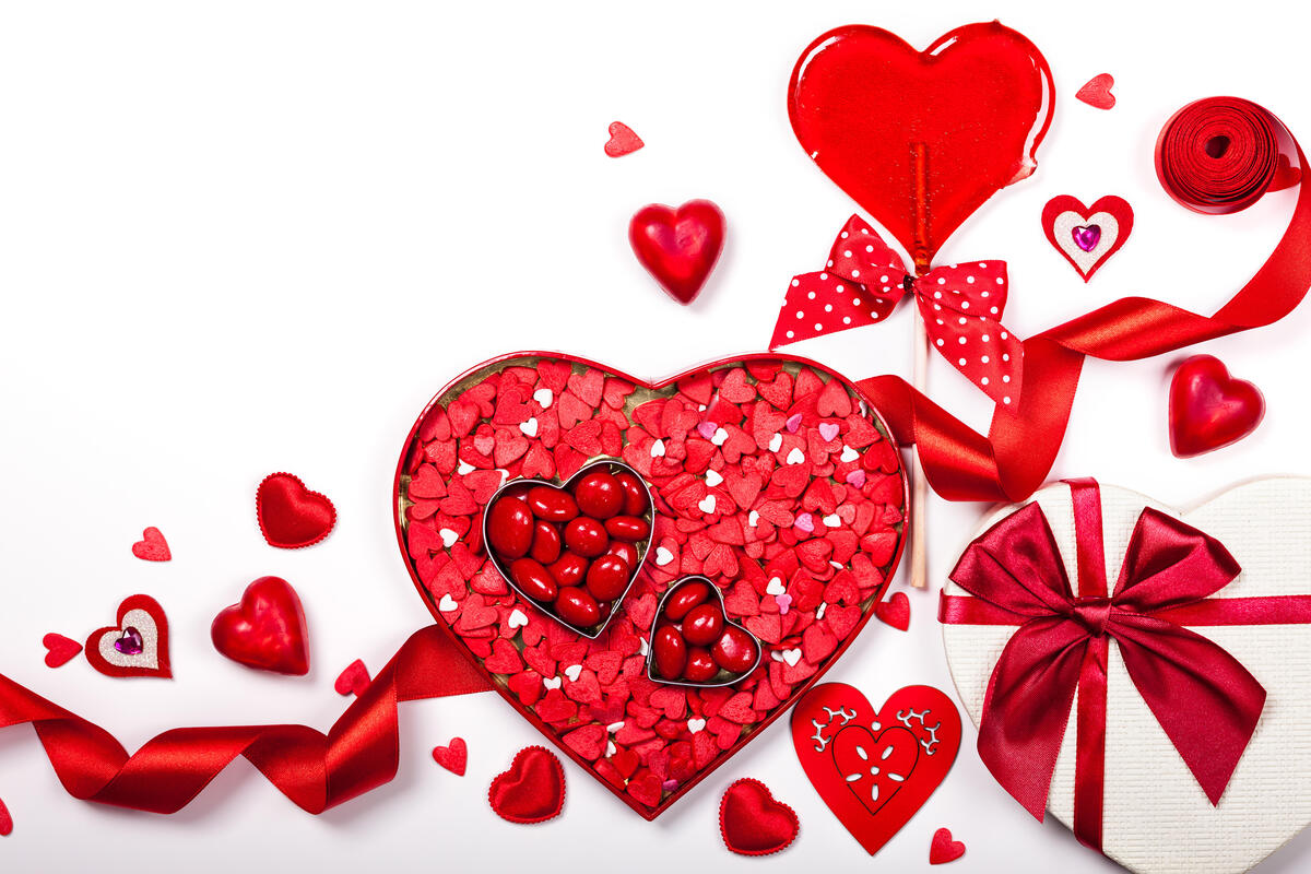 Big hearts for Valentine`s Day