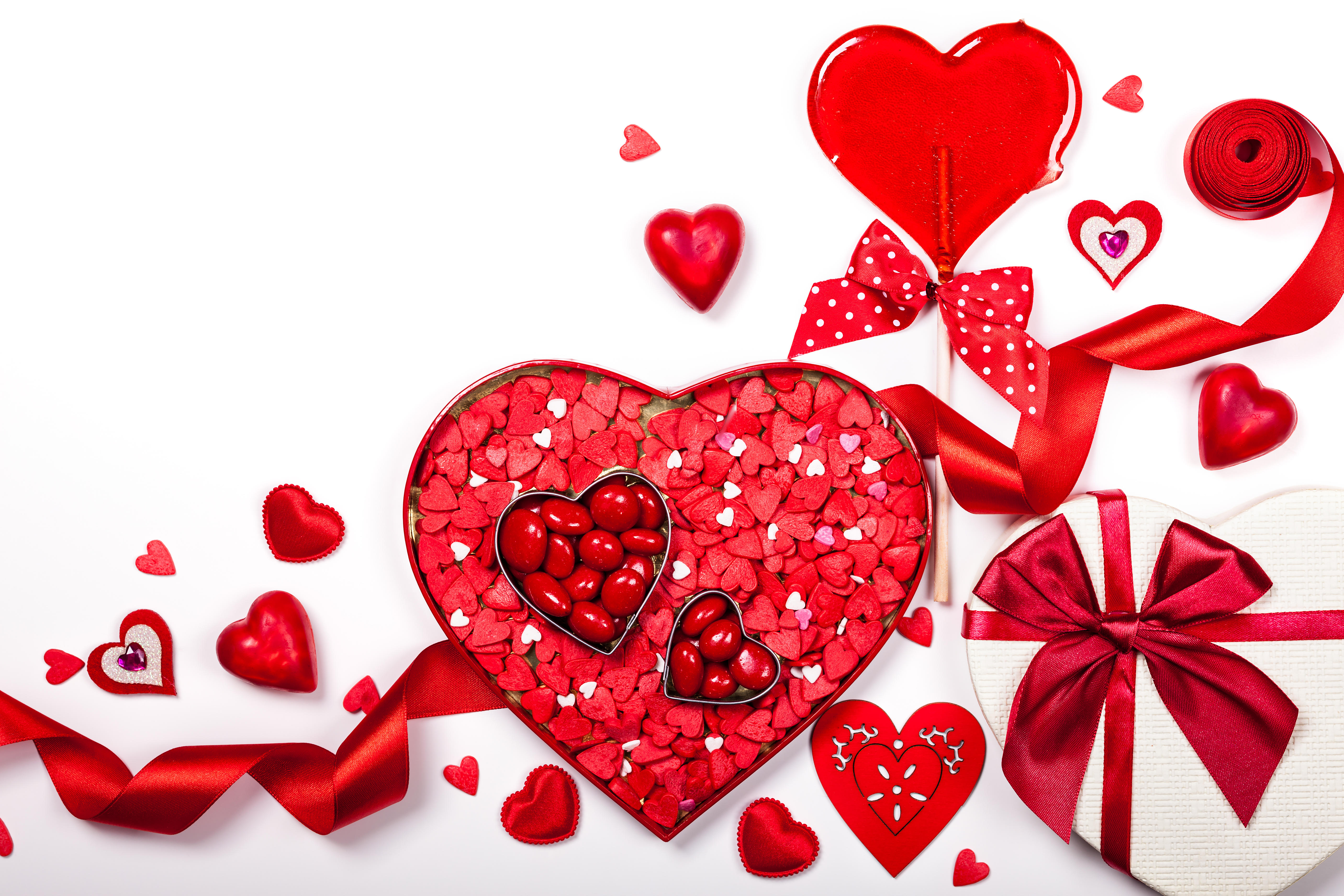 Free photo Big hearts for Valentine`s Day