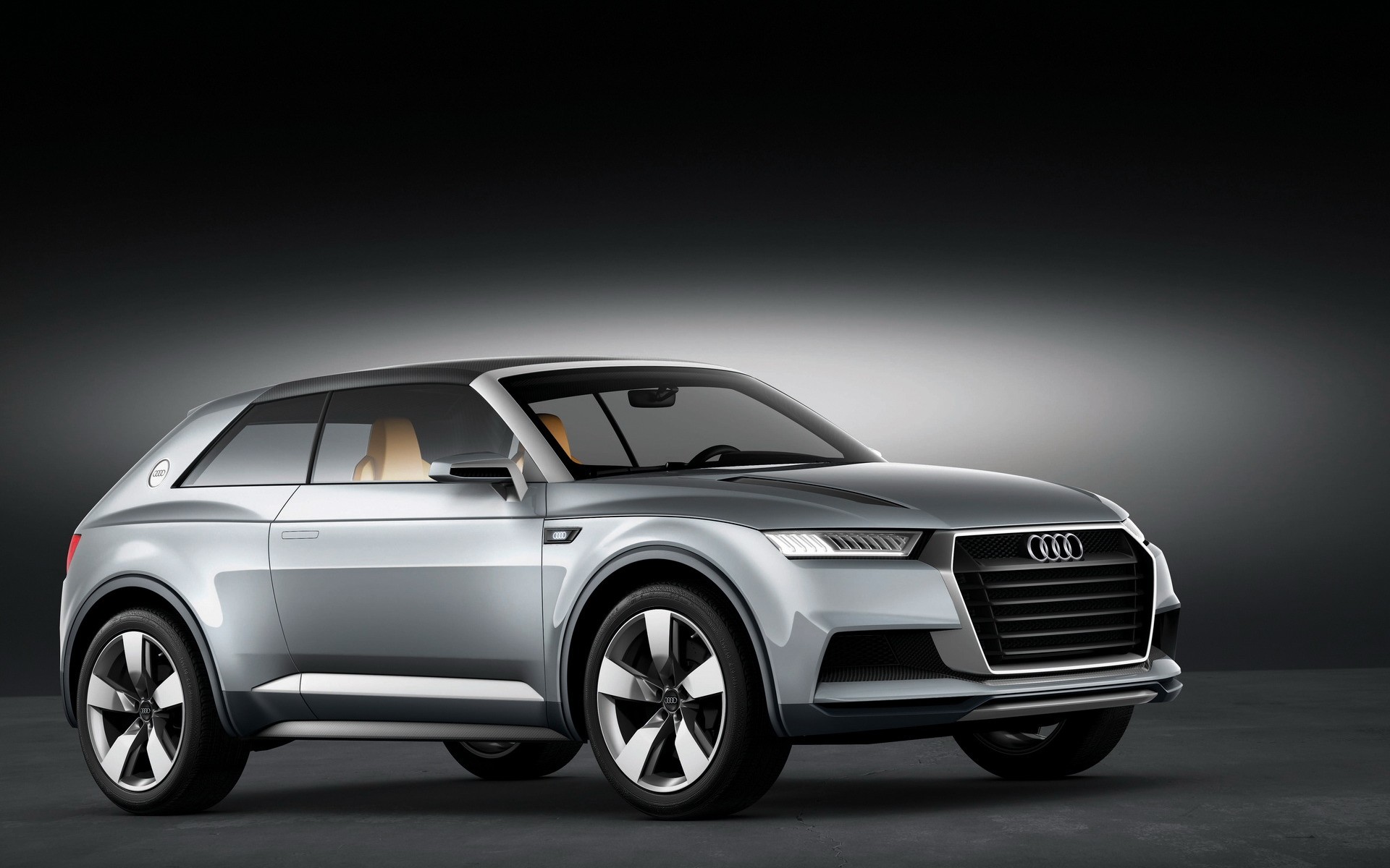 Wallpapers audi concept crossover on the desktop